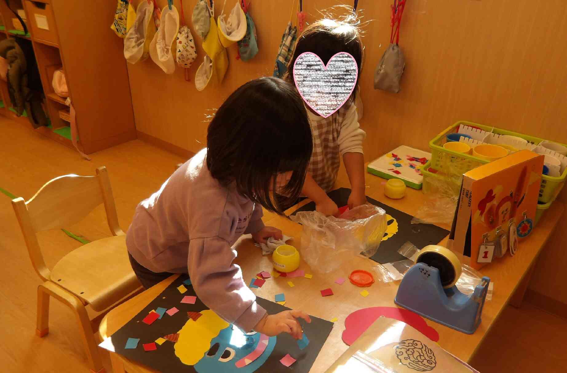 鬼の面完成に集中！