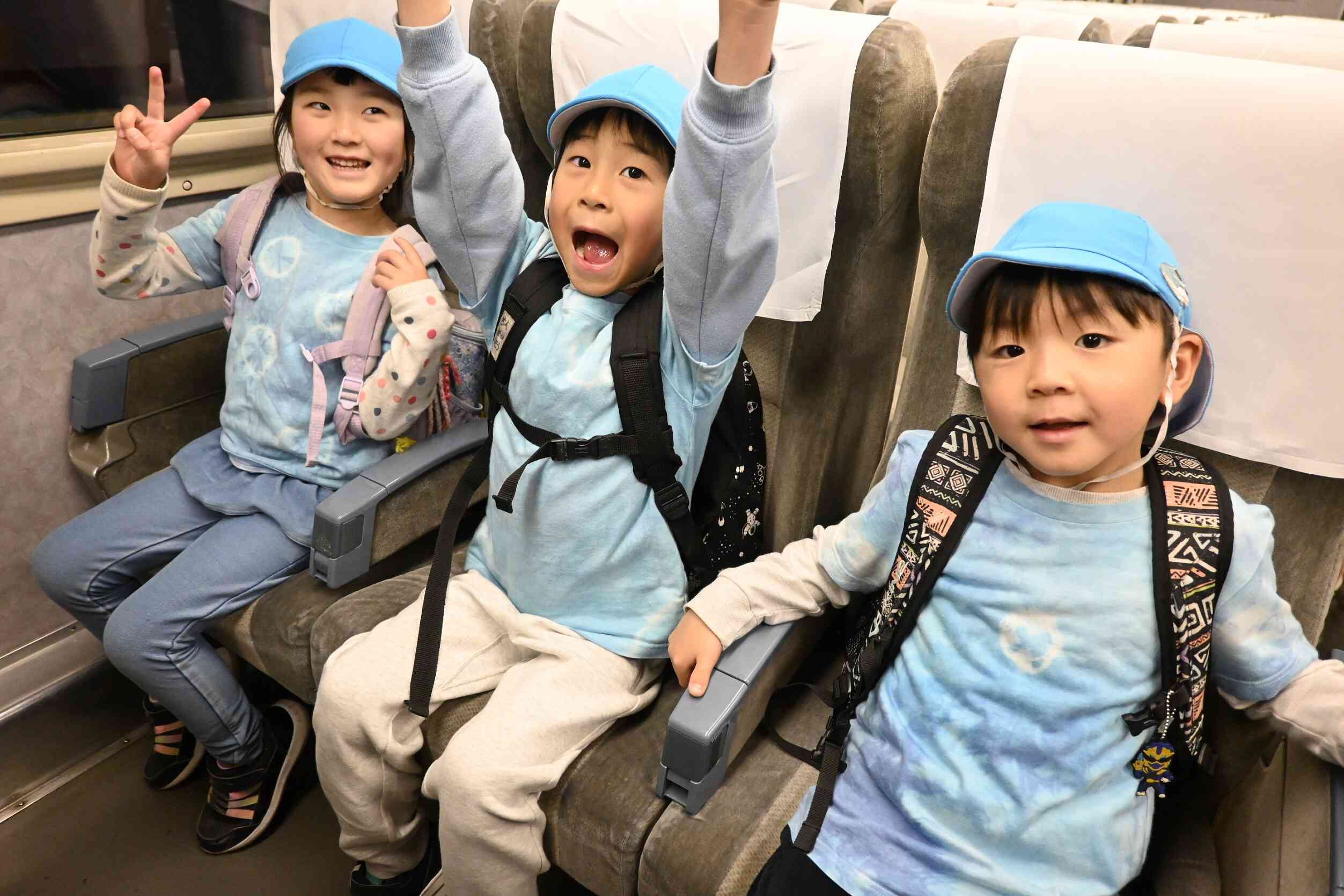 昔の電車・新幹線にのってみました！