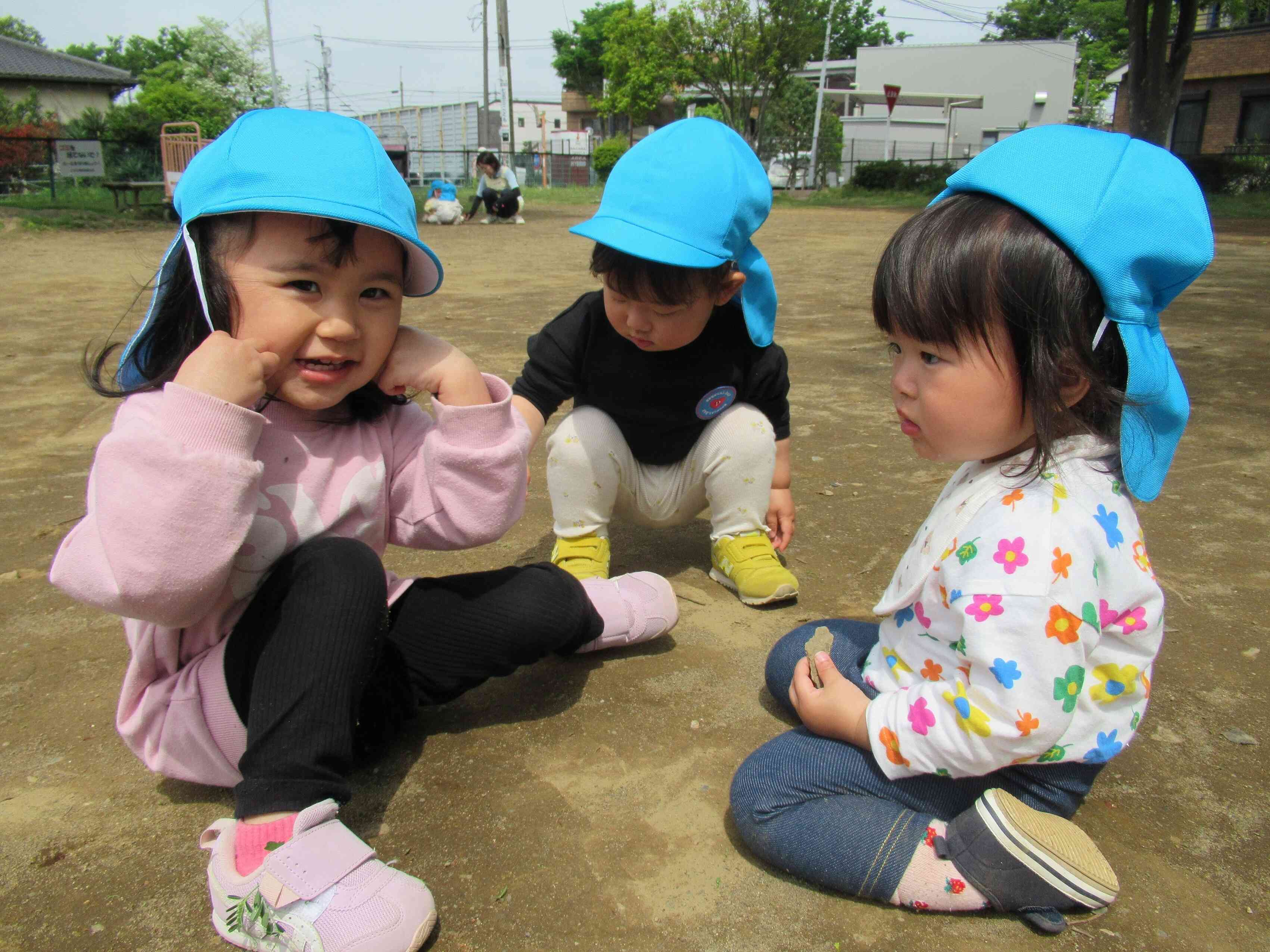 お散歩に挑戦～あひる組～