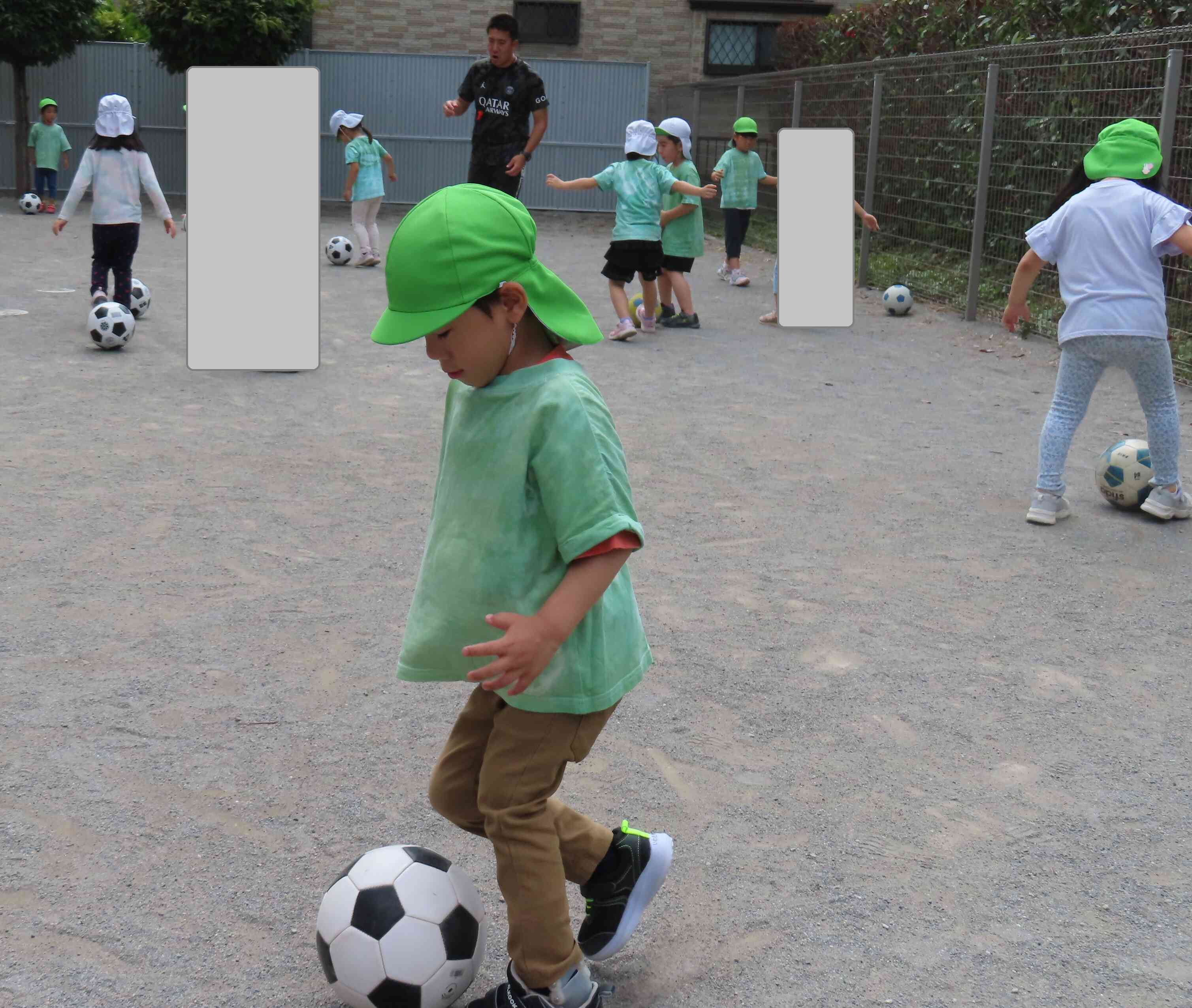 サッカー保育～5歳児クラス～