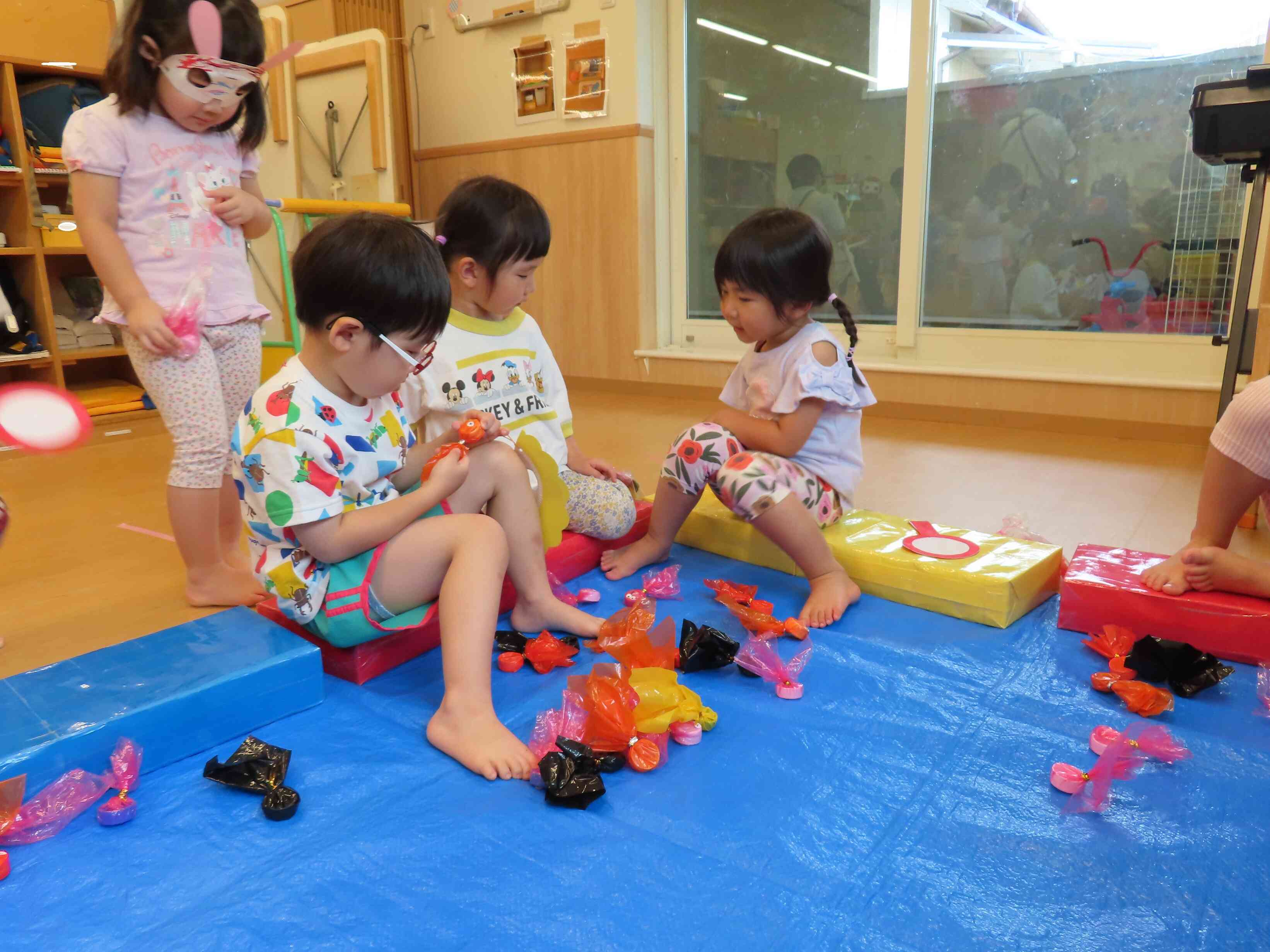 憩いの場「金魚すくい」