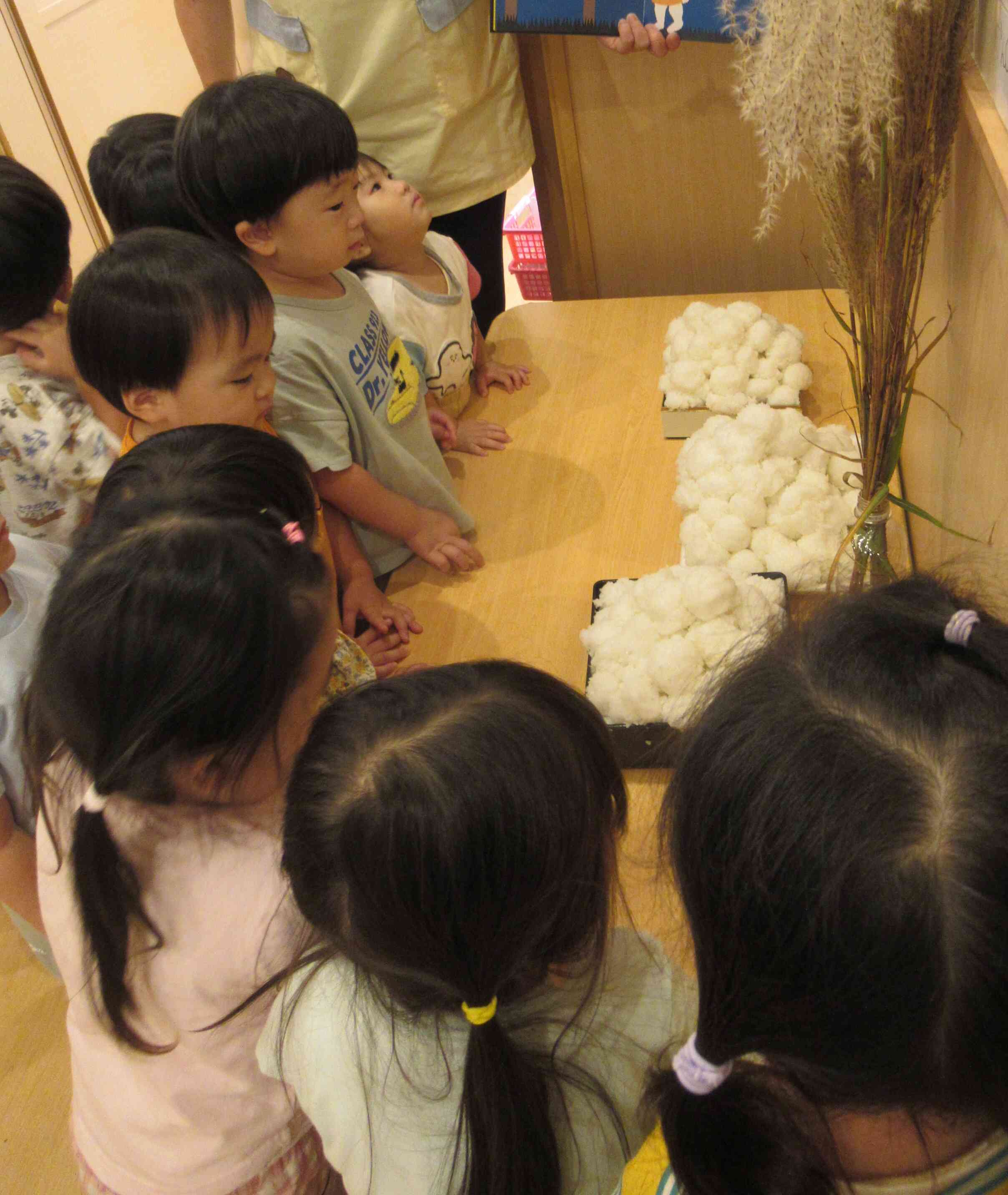 十五夜「お団子作り」～3.4.5歳児クラス～