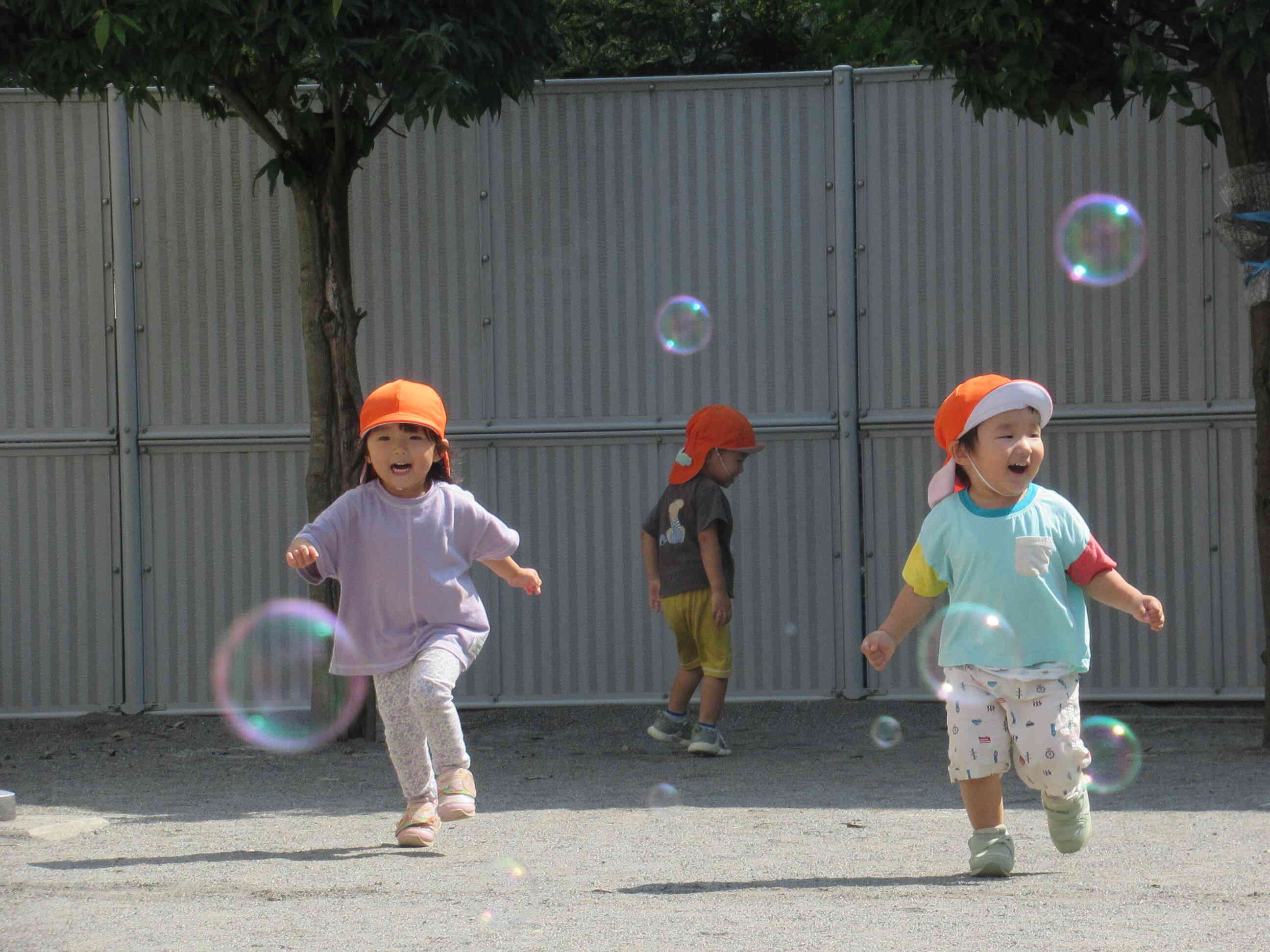 園庭遊び～2歳児クラス～