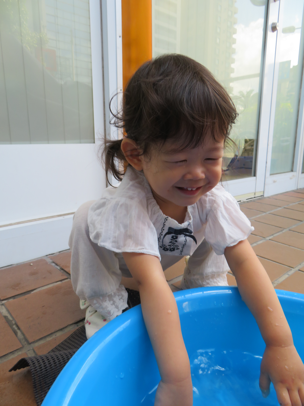 ☆水遊びをしたよ☆
