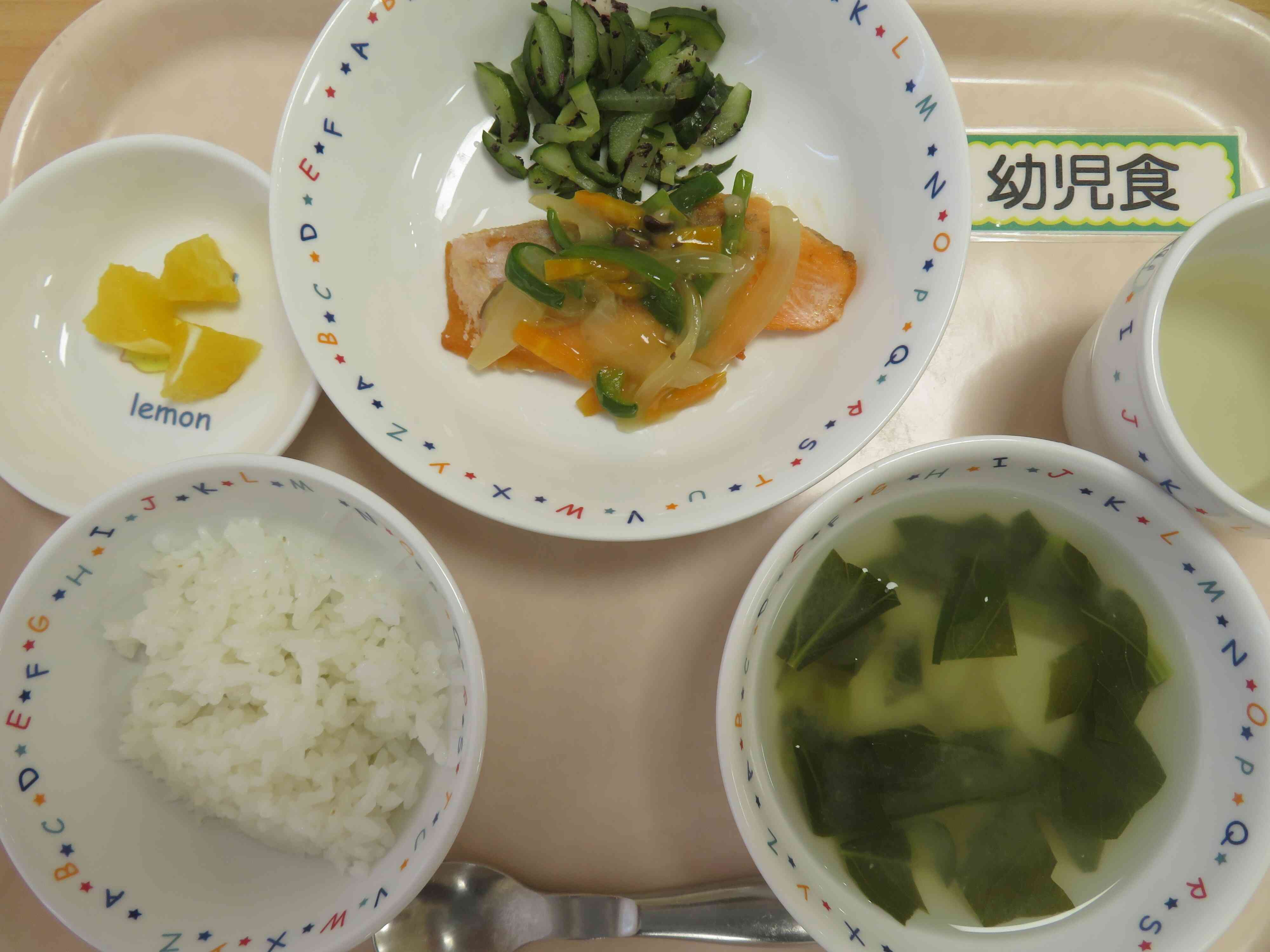 ８月１９日幼児食