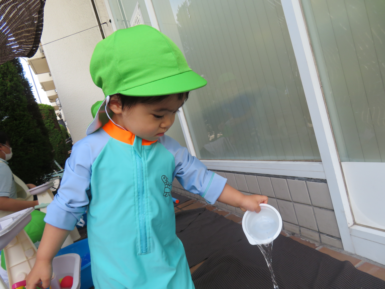☆水遊びをしました☆