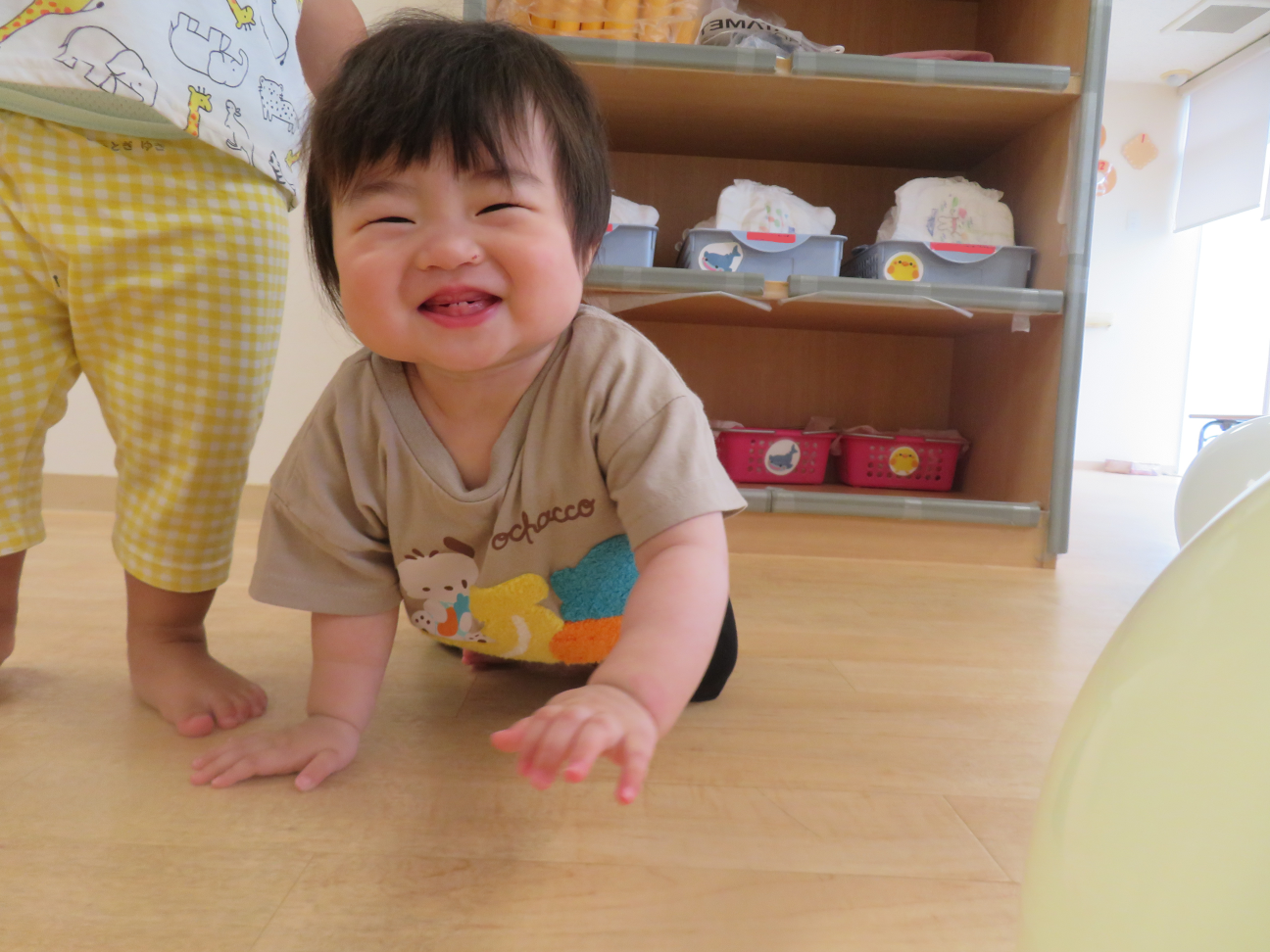 ハイハイ上手にできるよ～♪