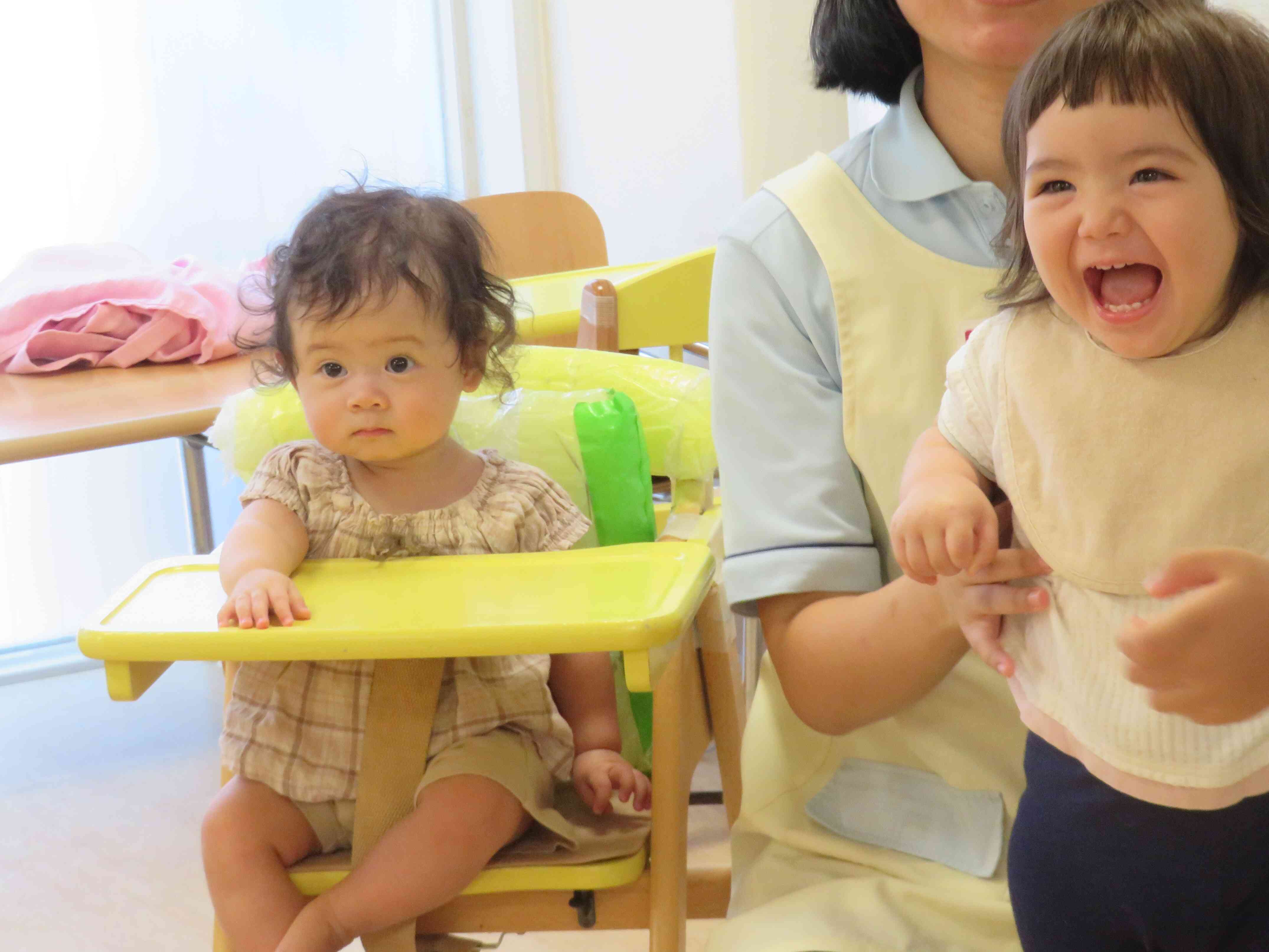 ニコニコしていましたよ♪