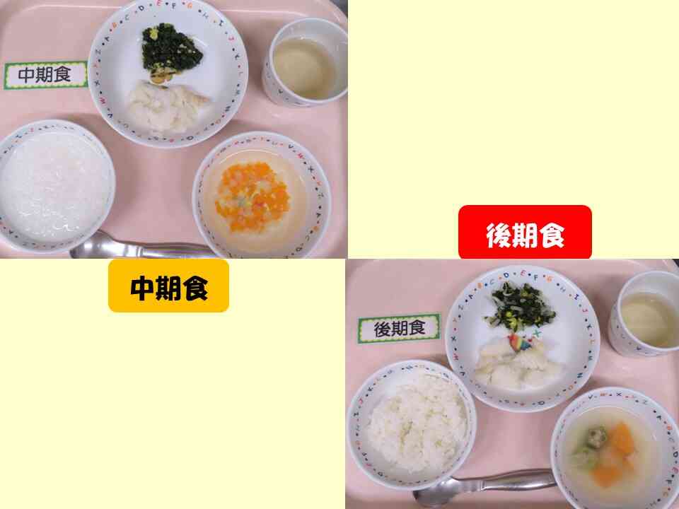 9月1日の乳児食