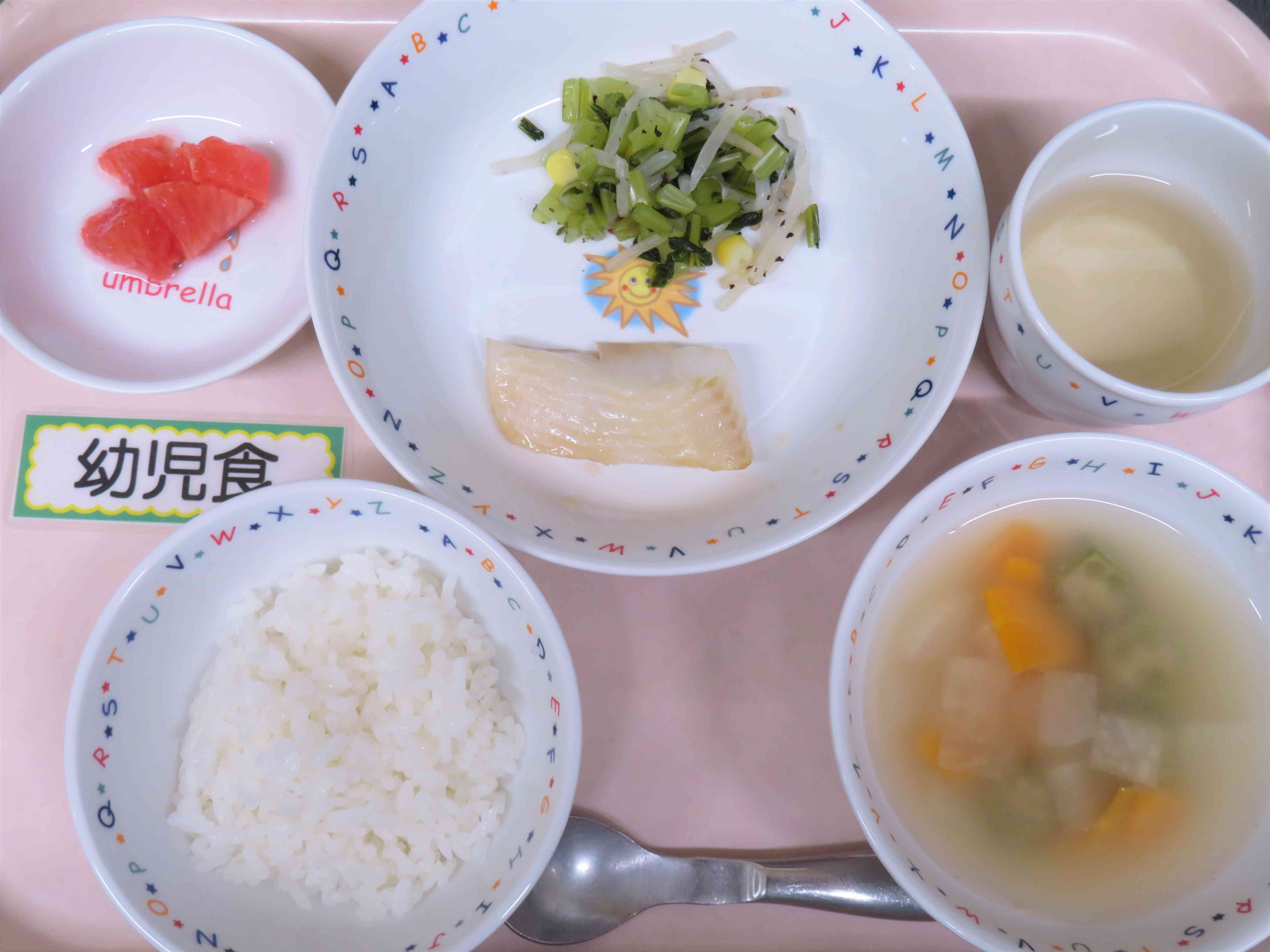 9月1日の幼児食