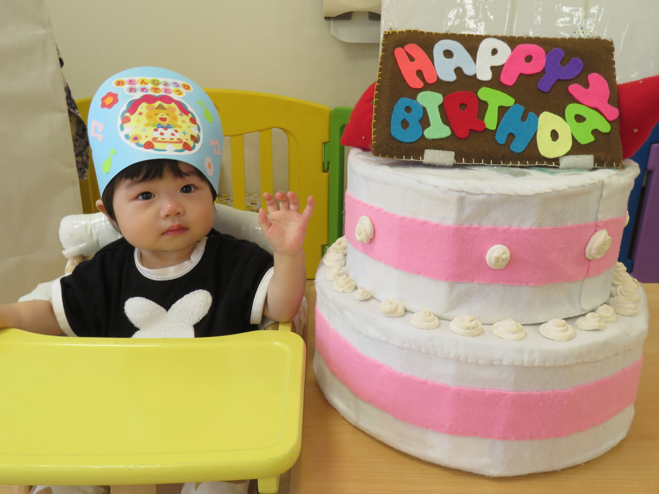 私も1歳になったよ！