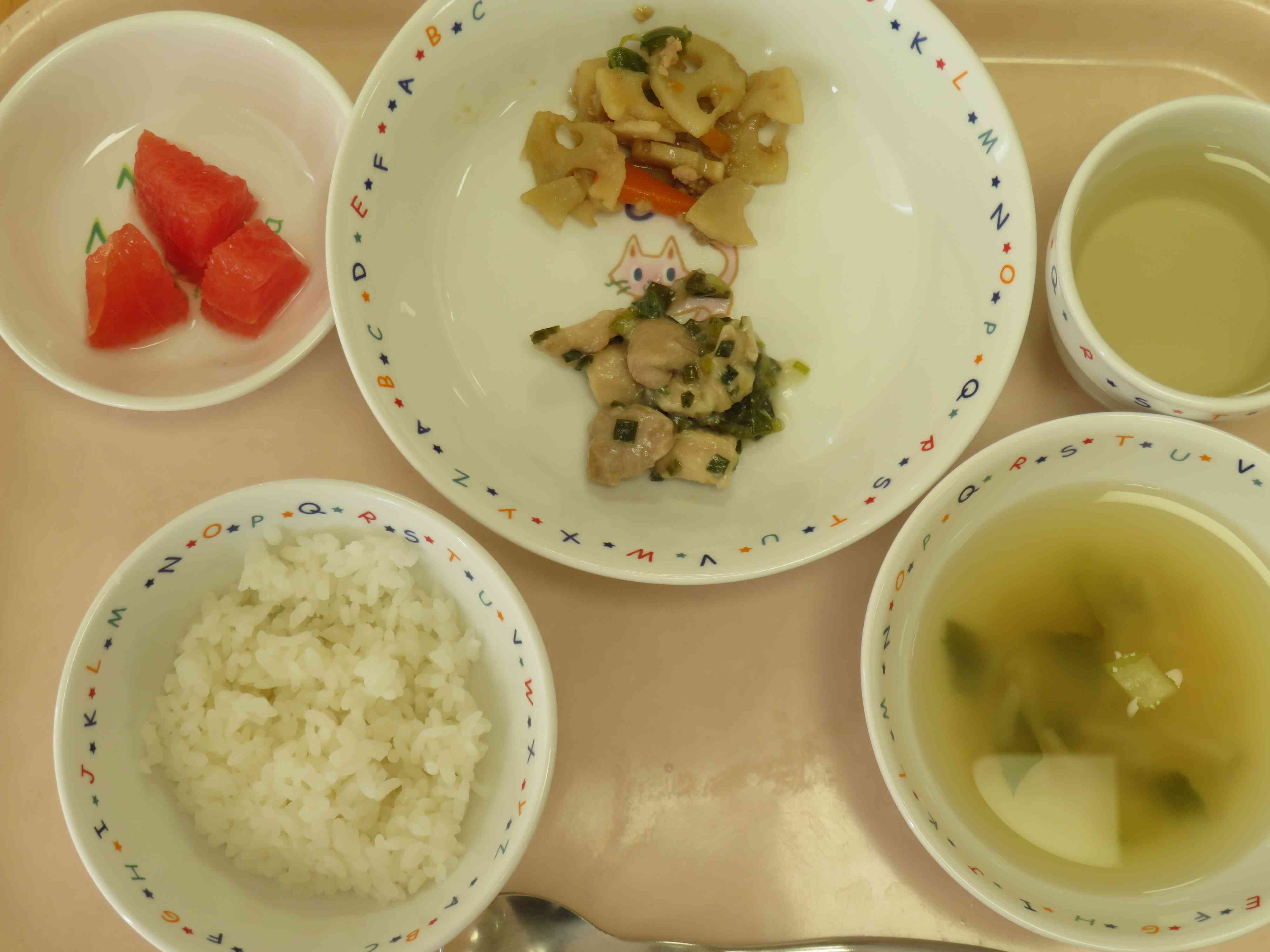 10月23日の幼児食