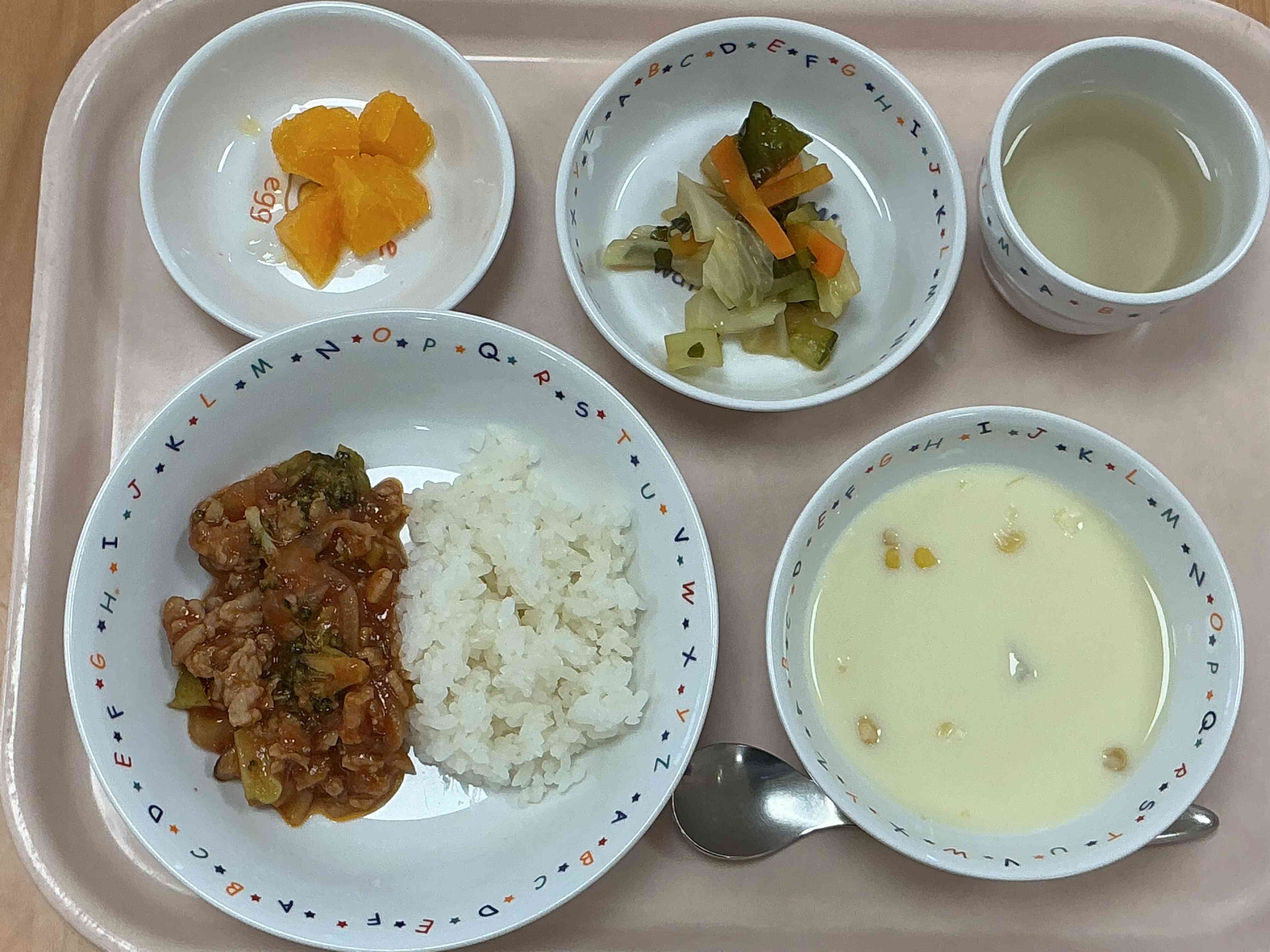 11月18日の幼児食