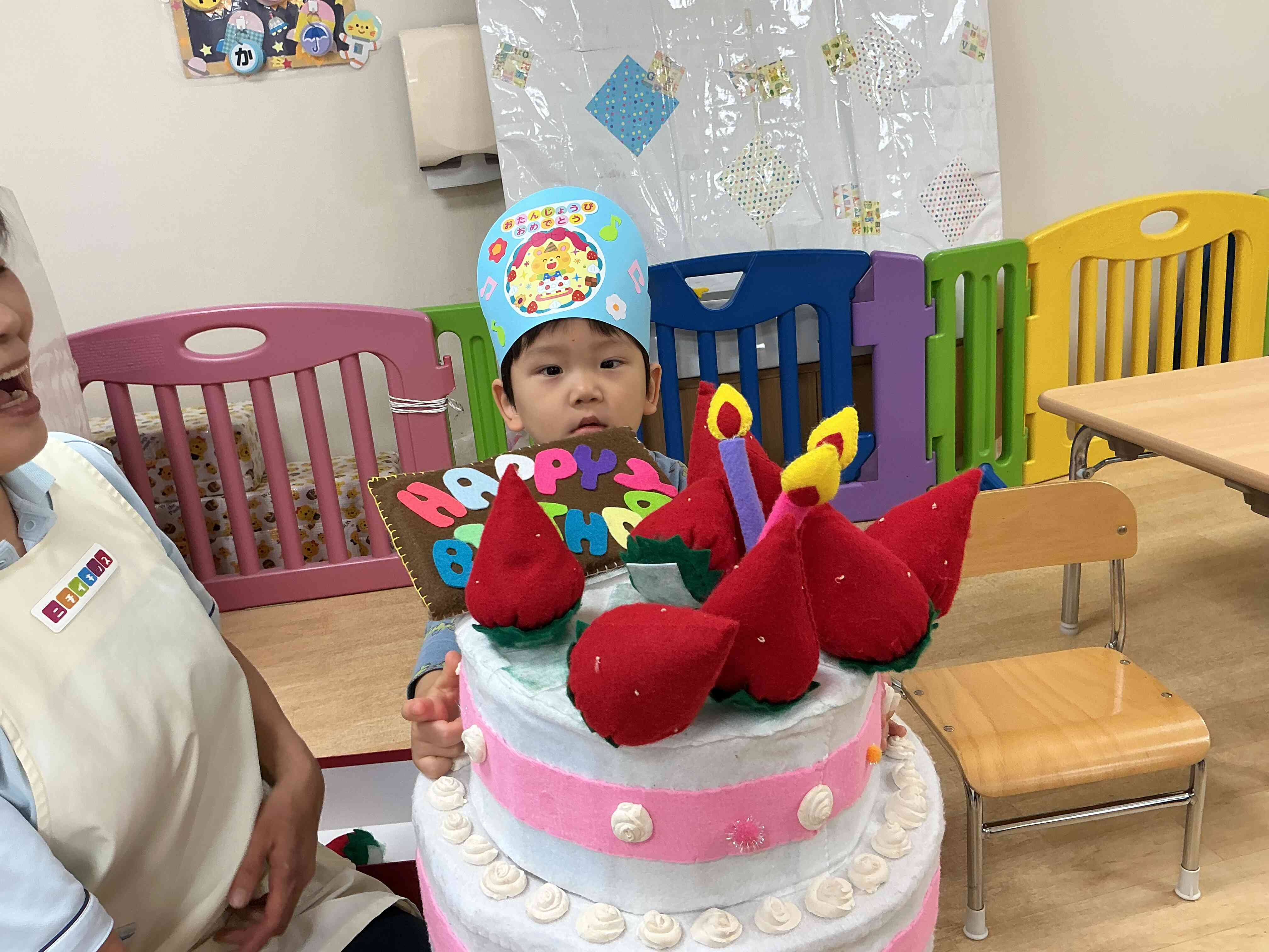 美味しそうなケーキができたね⭐︎