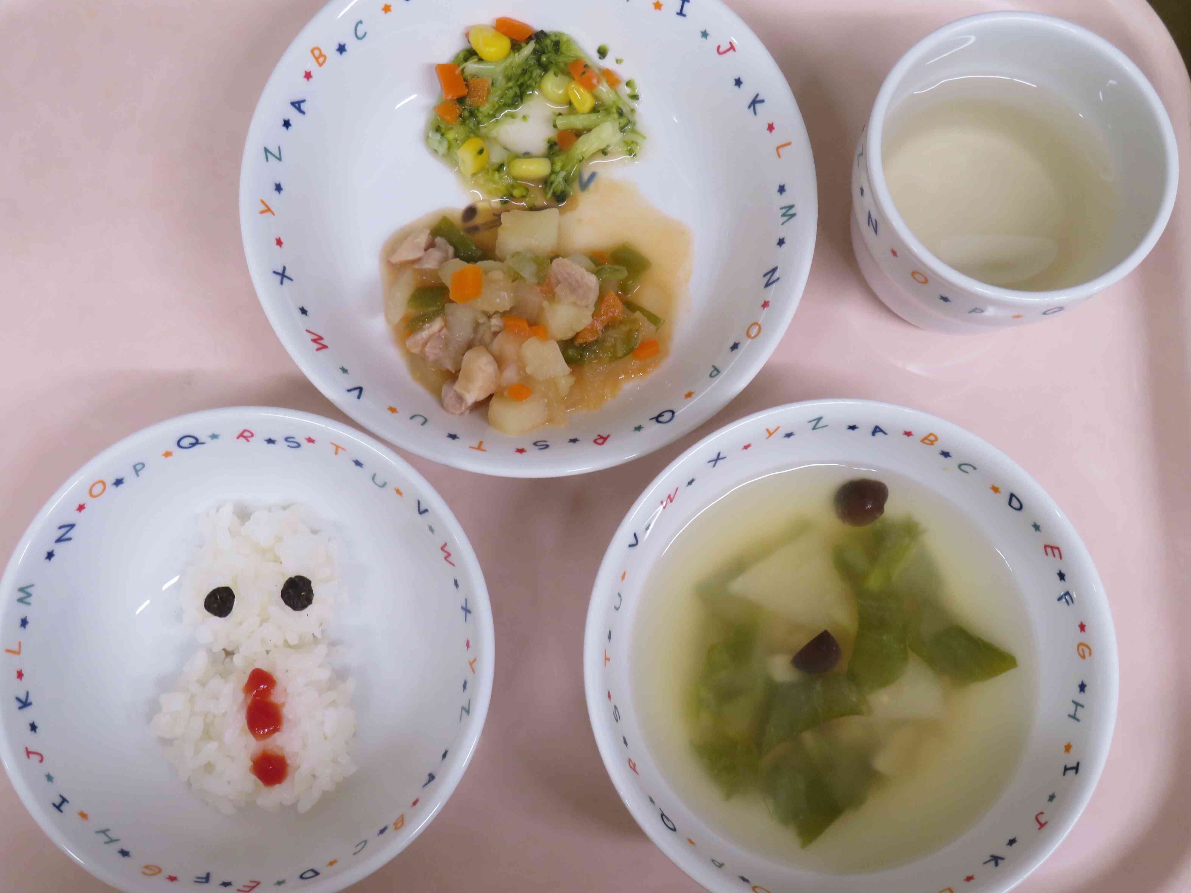 12月25日の乳児食