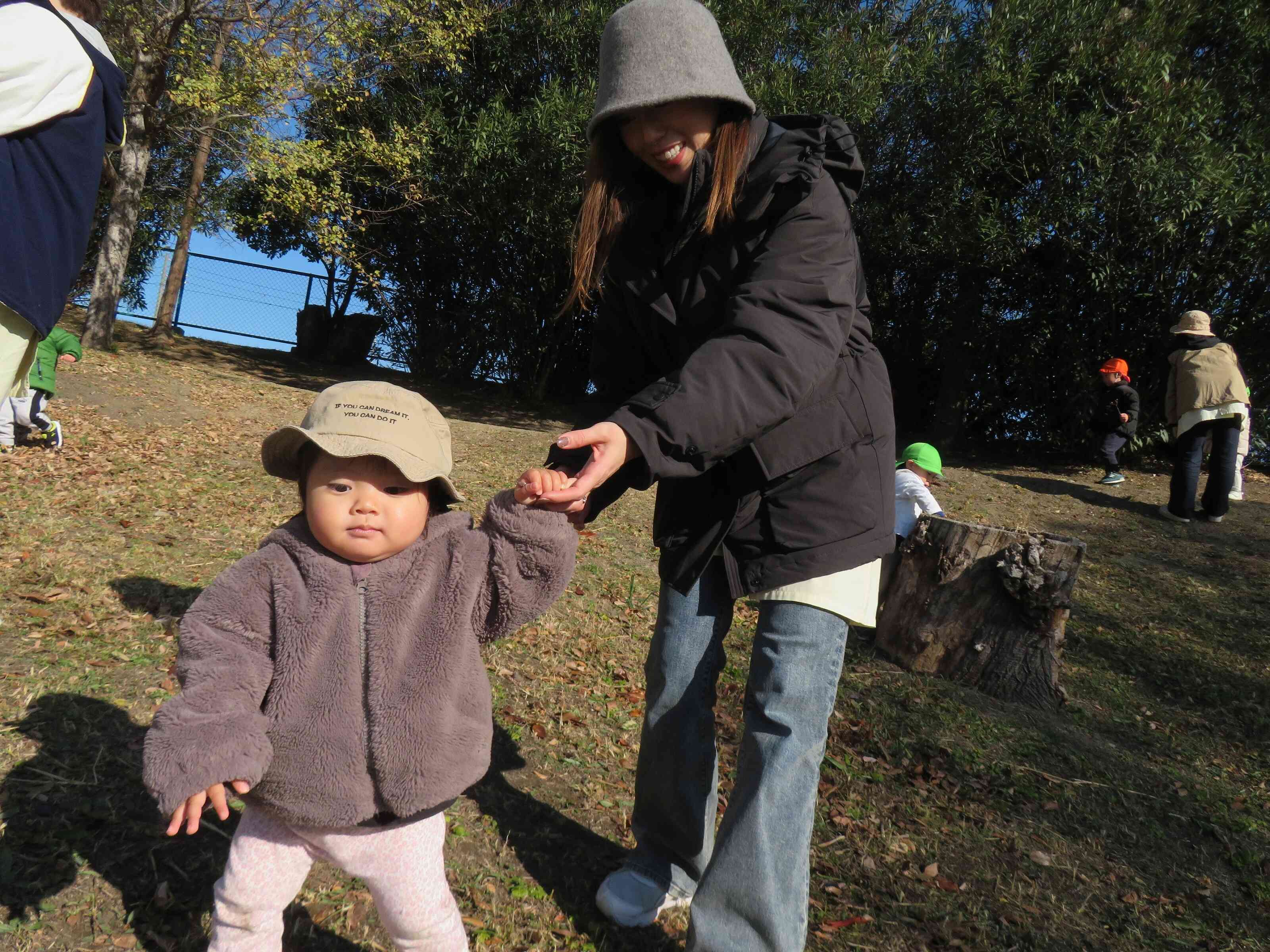 お母さんと一緒嬉しいな⭐︎