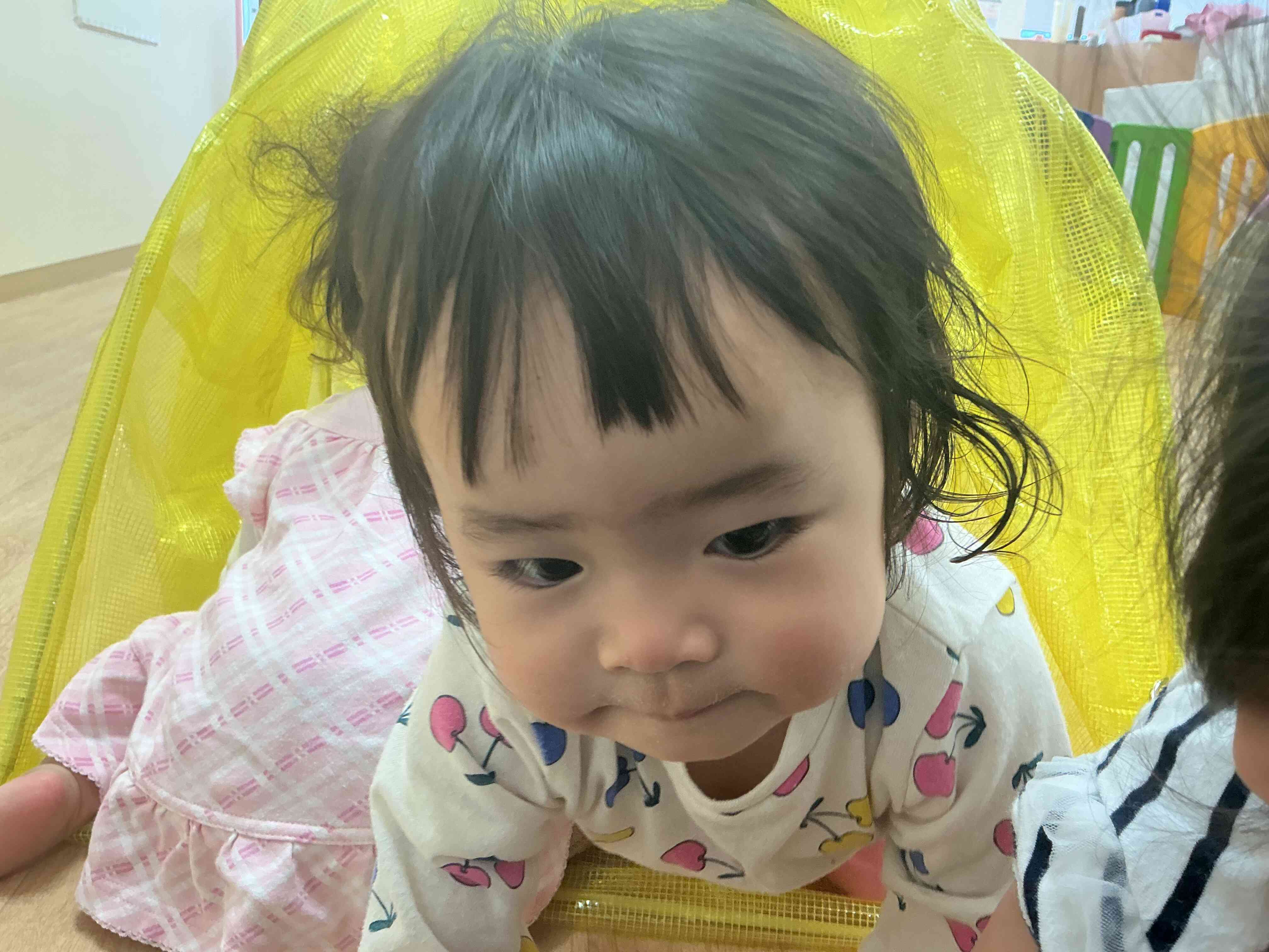 トンネルをくぐるの上手になったね!