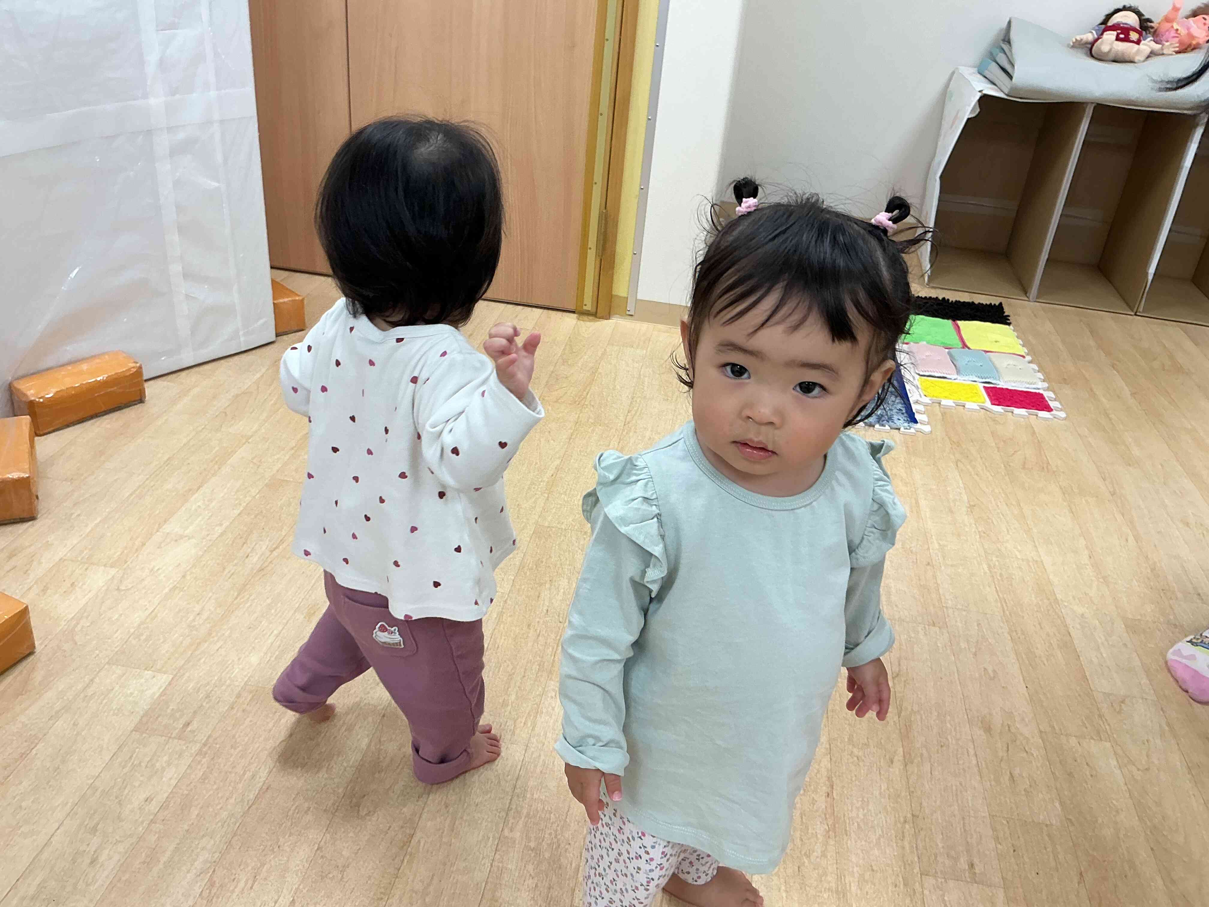 ひよこ組はみんなで体操をしたよ⭐︎