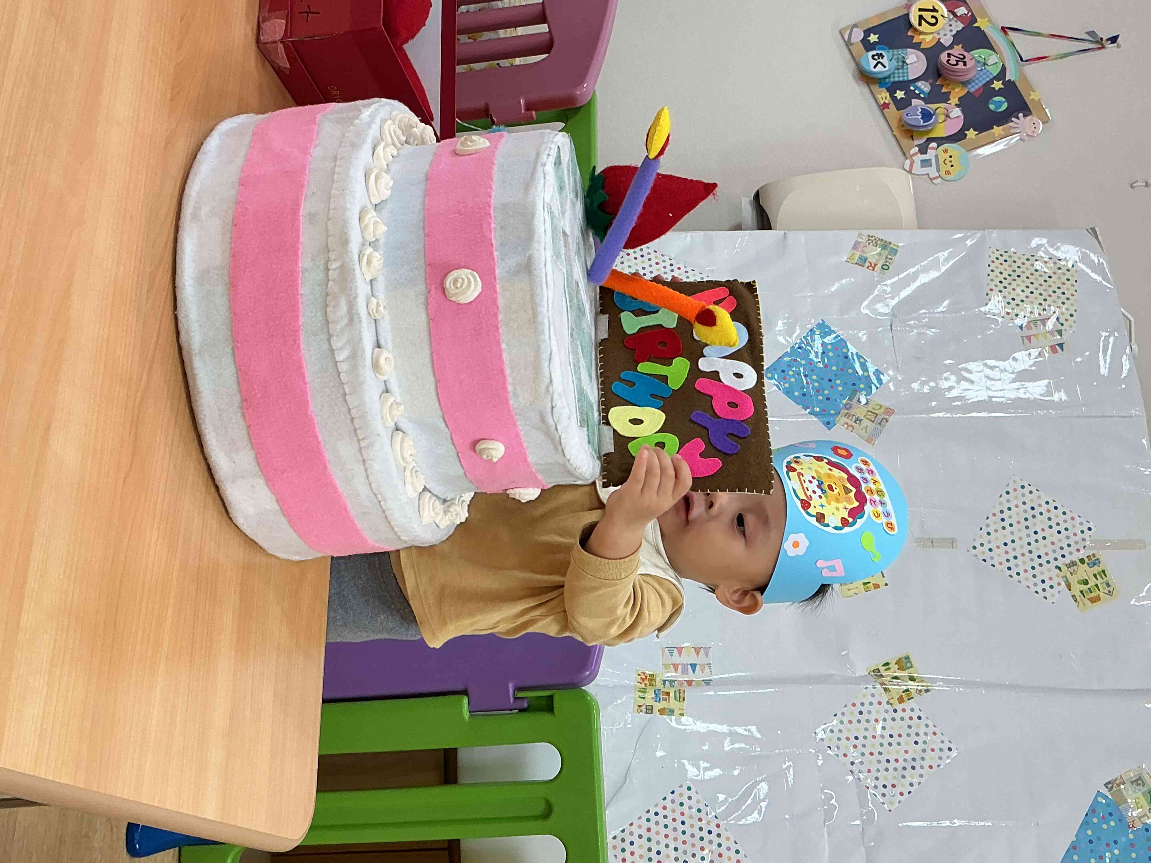 自分で飾りつけるよ★