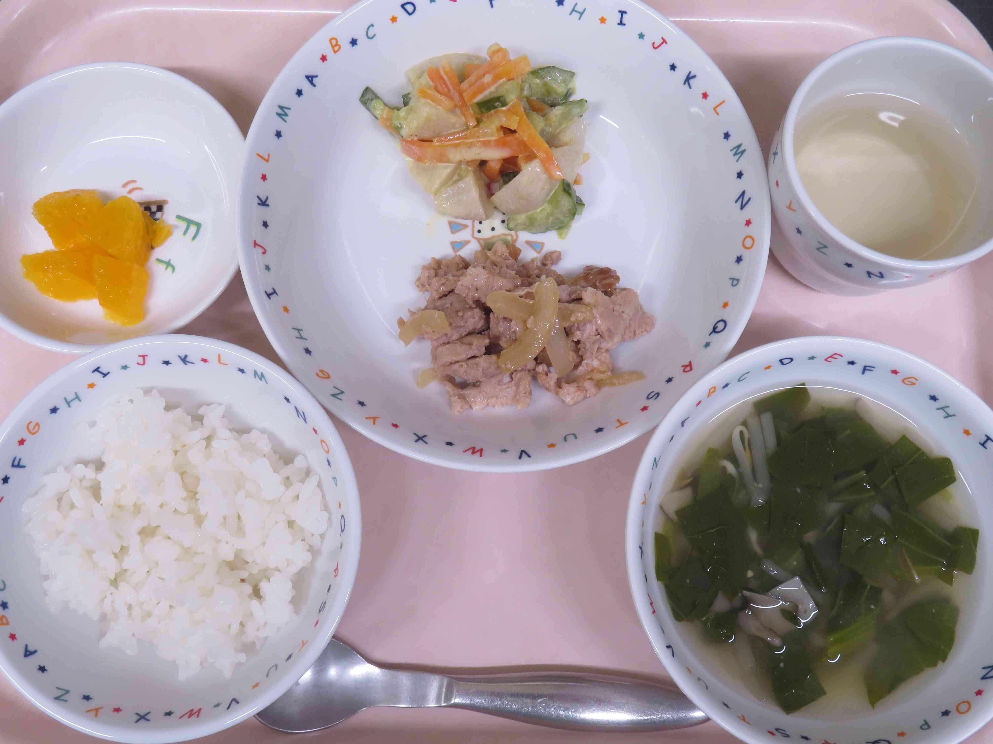 12月1日の幼児食