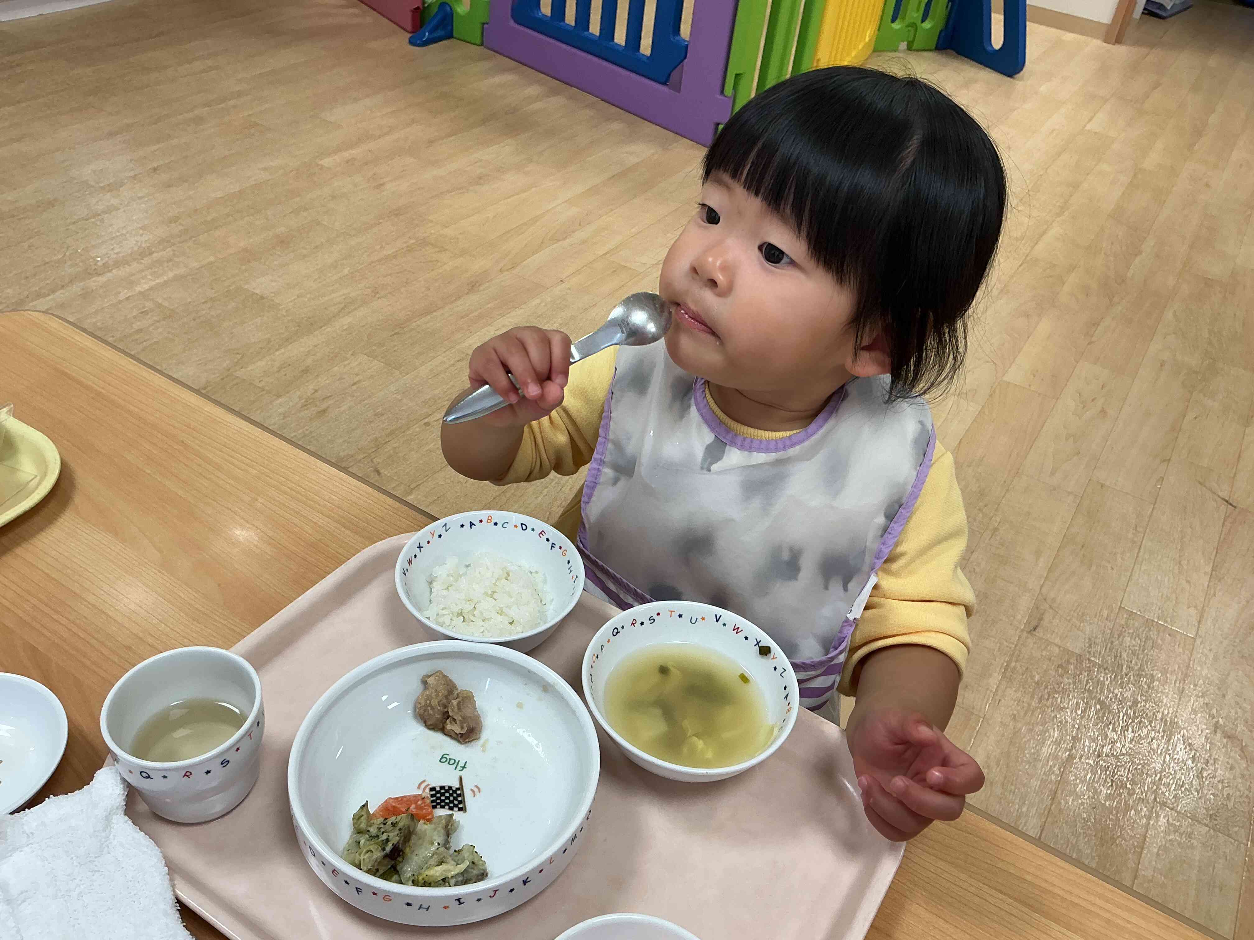 いっぱい食べてお腹いっぱい⭐︎