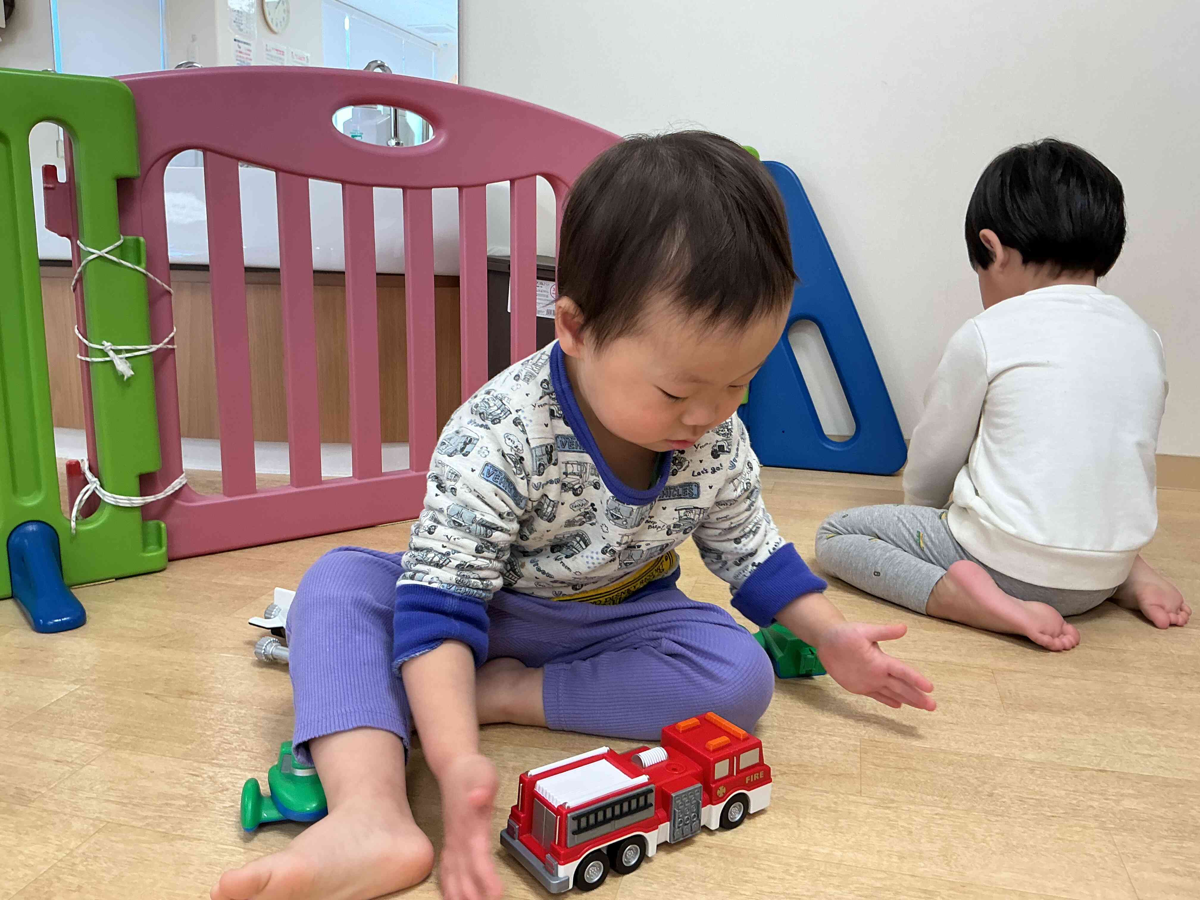 僕は消防車を作ったよ⭐︎かっこいい!