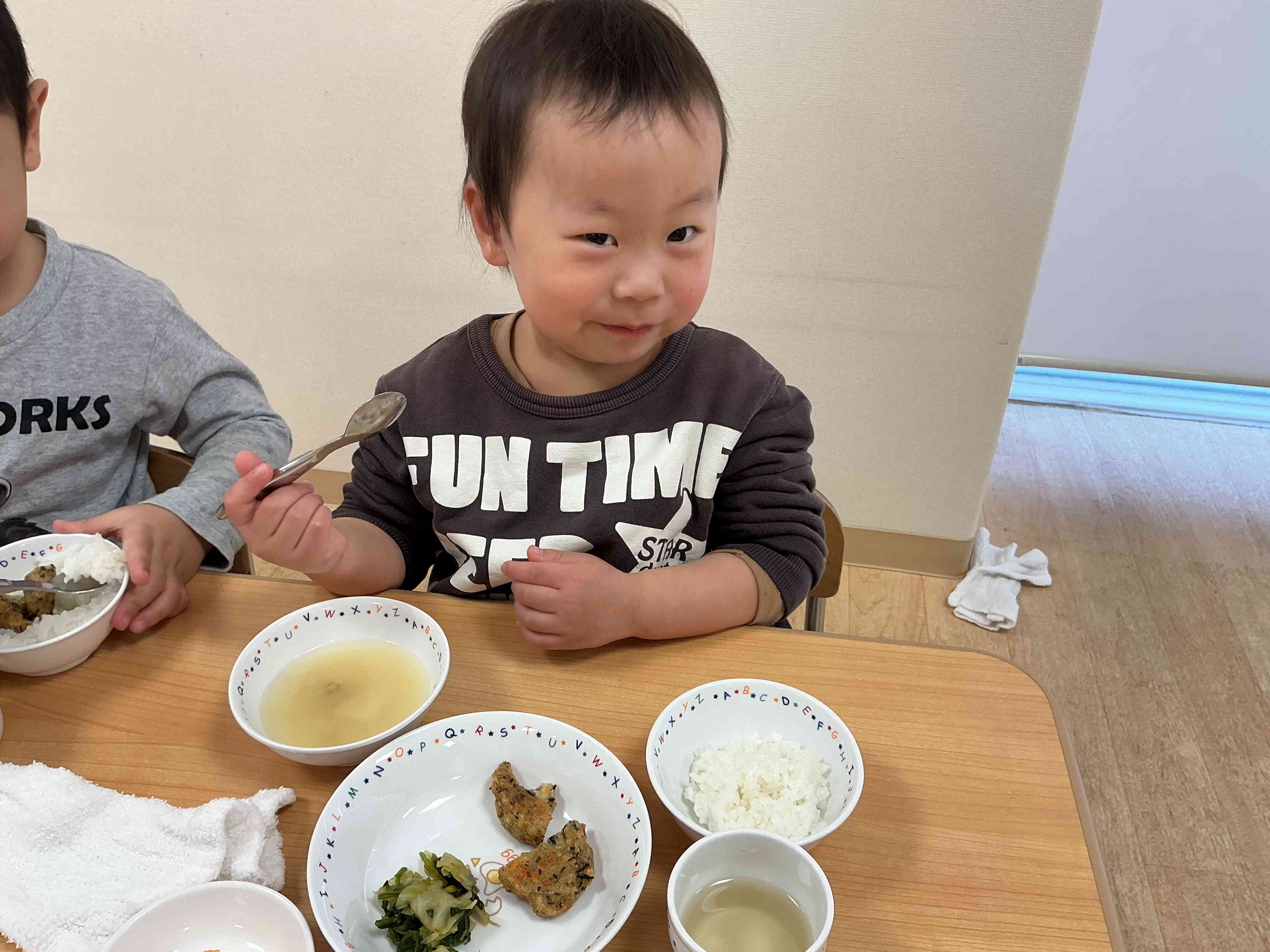 いっぱい食べるよ!