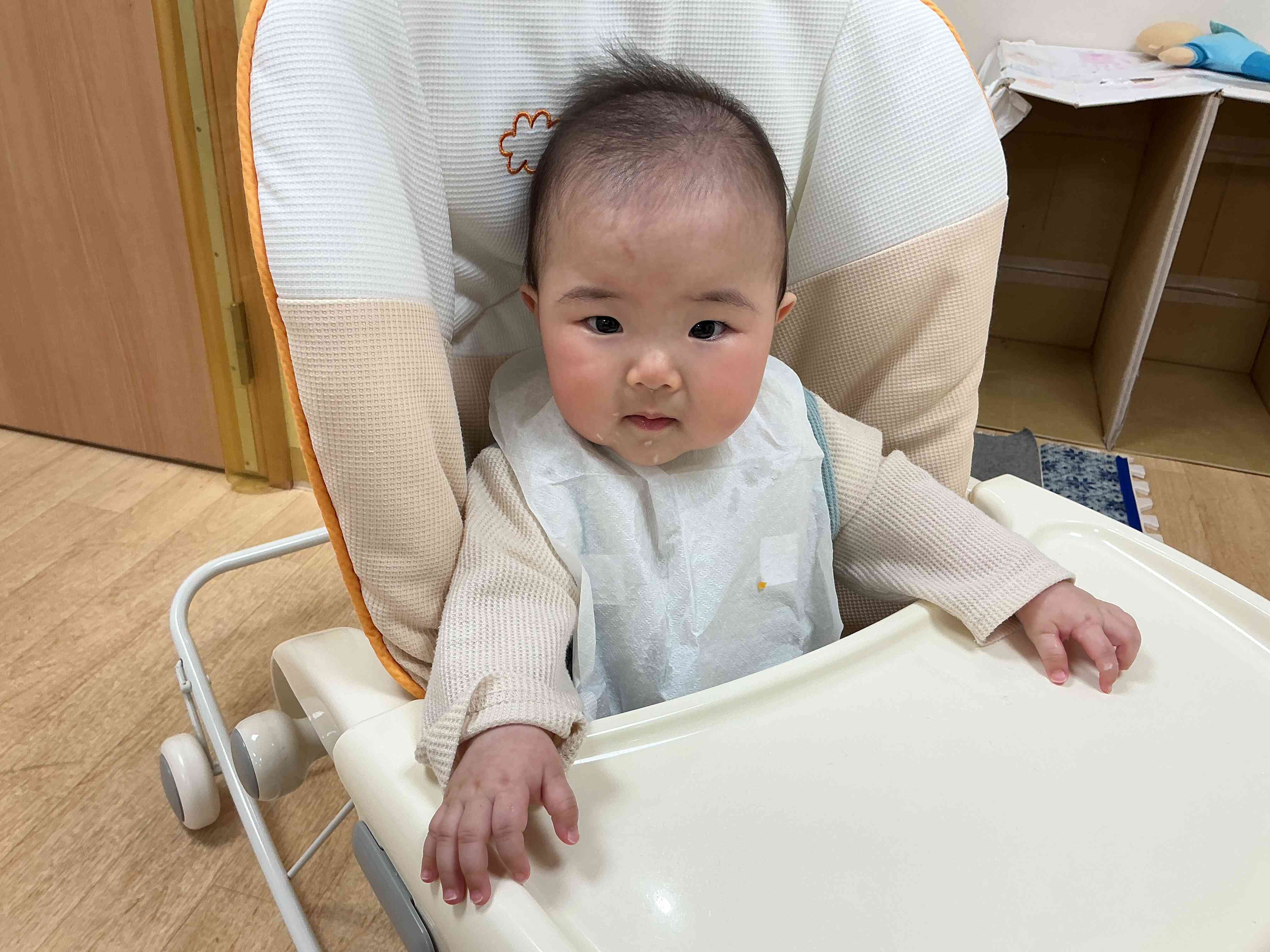 給食の時間！ご飯美味しいね⭐︎