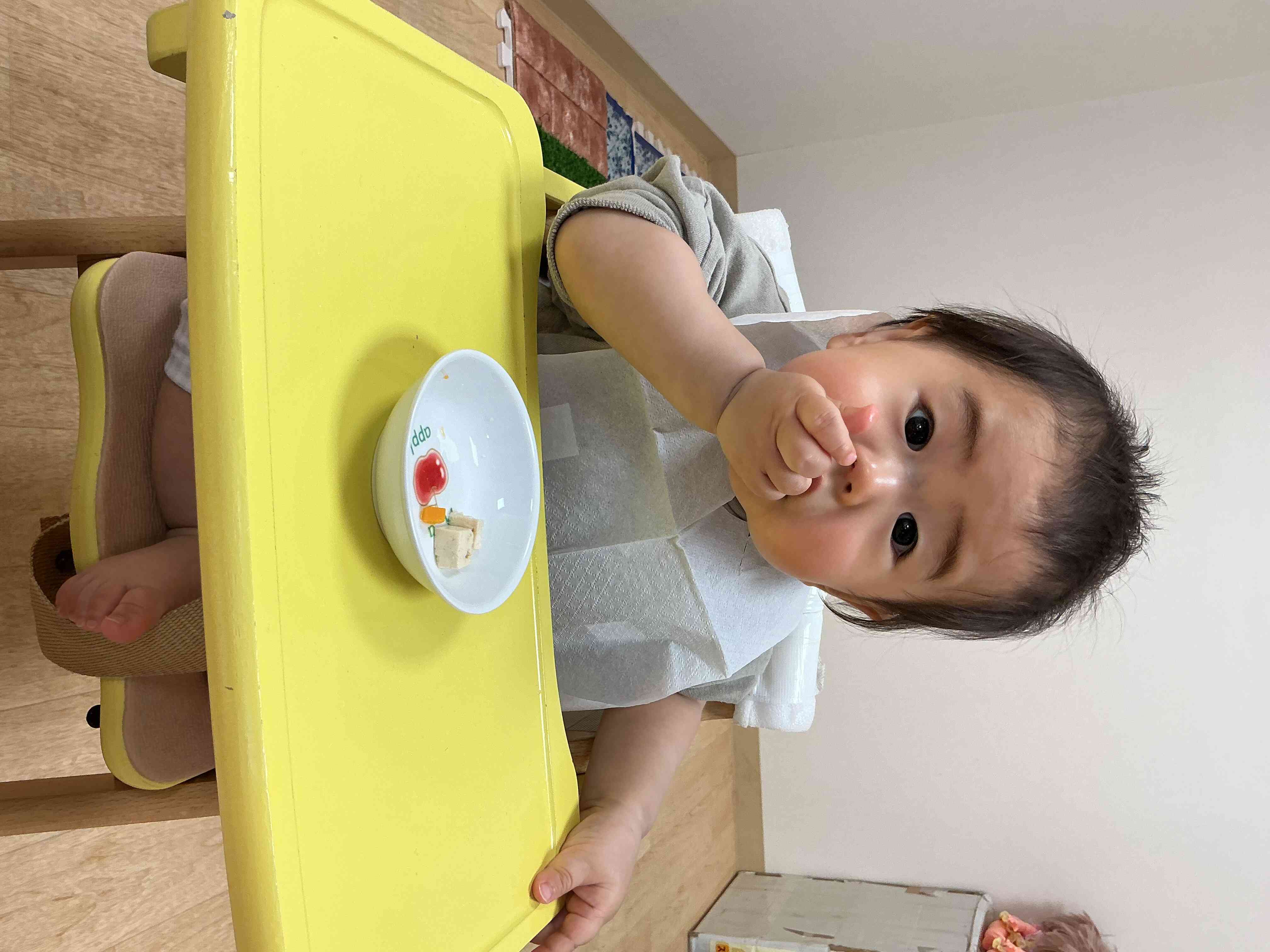 給食いっぱい食べたよ⭐︎