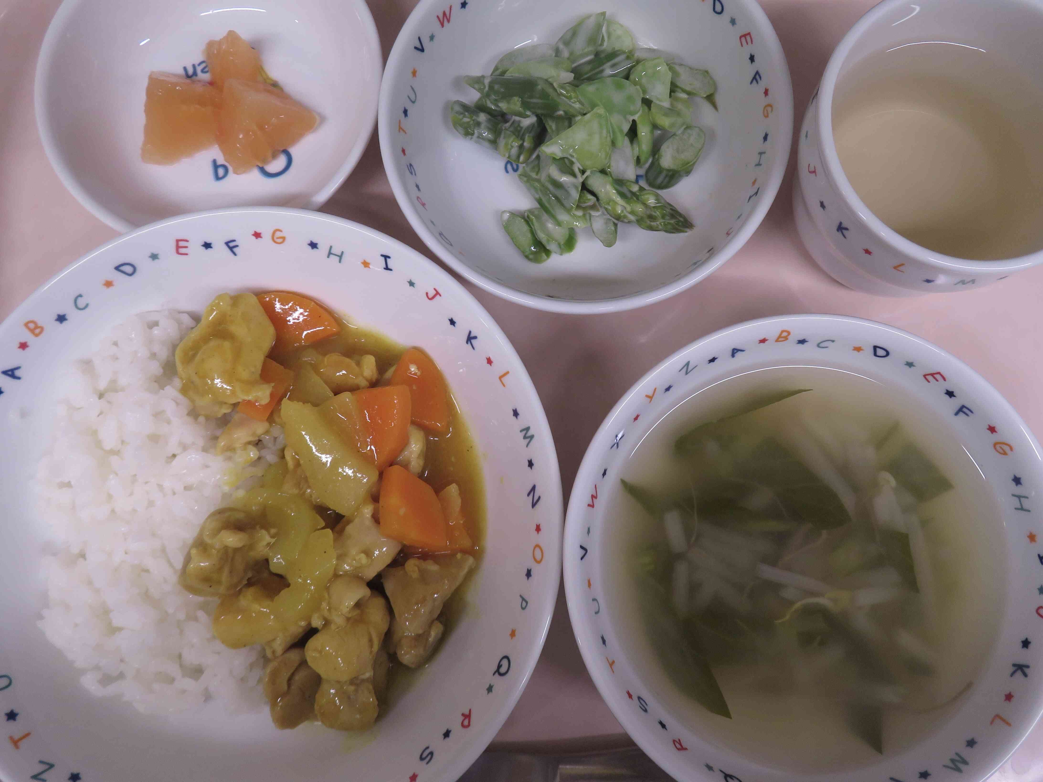 4月9日の幼児食