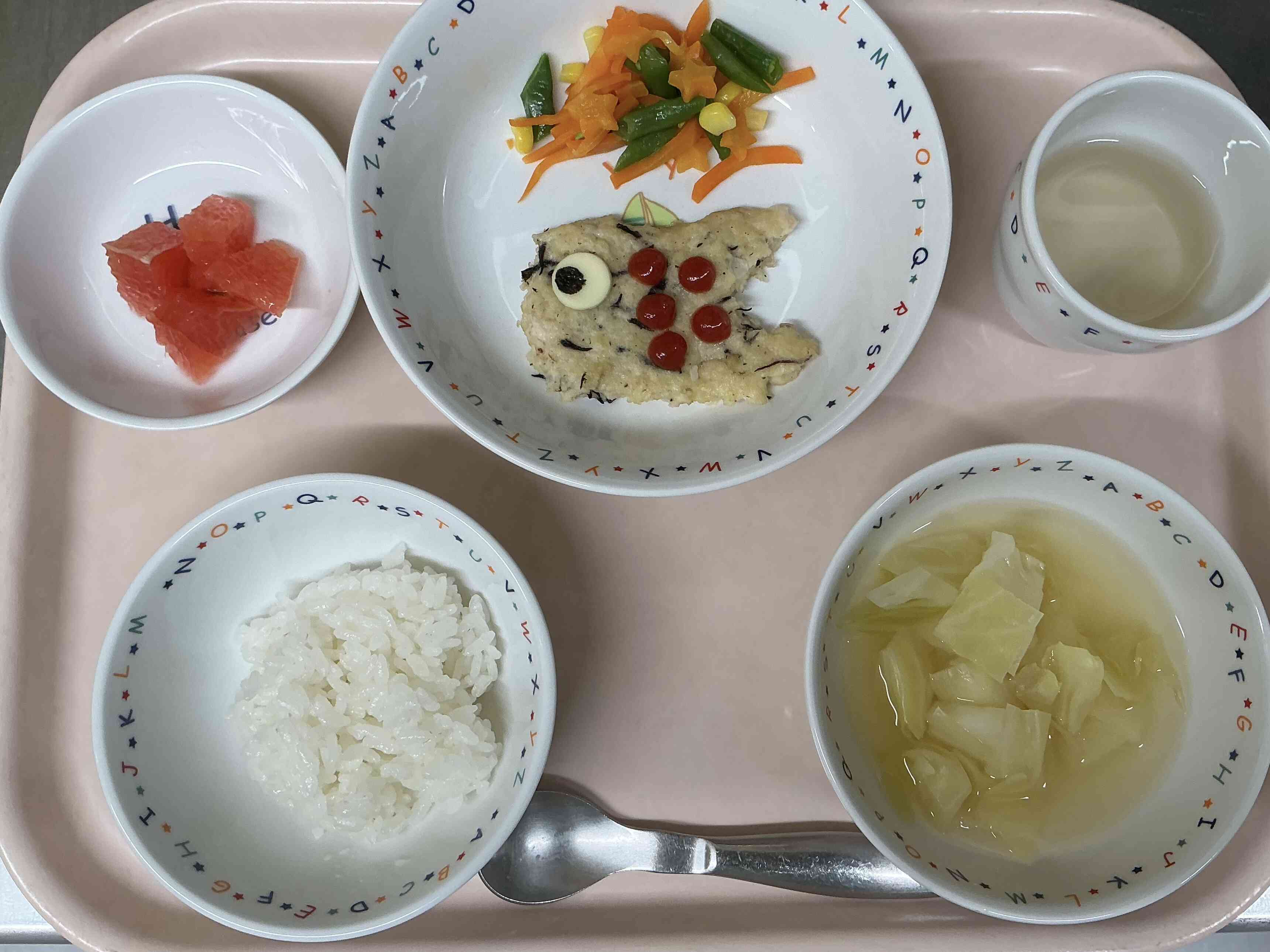 5月1日の幼児食