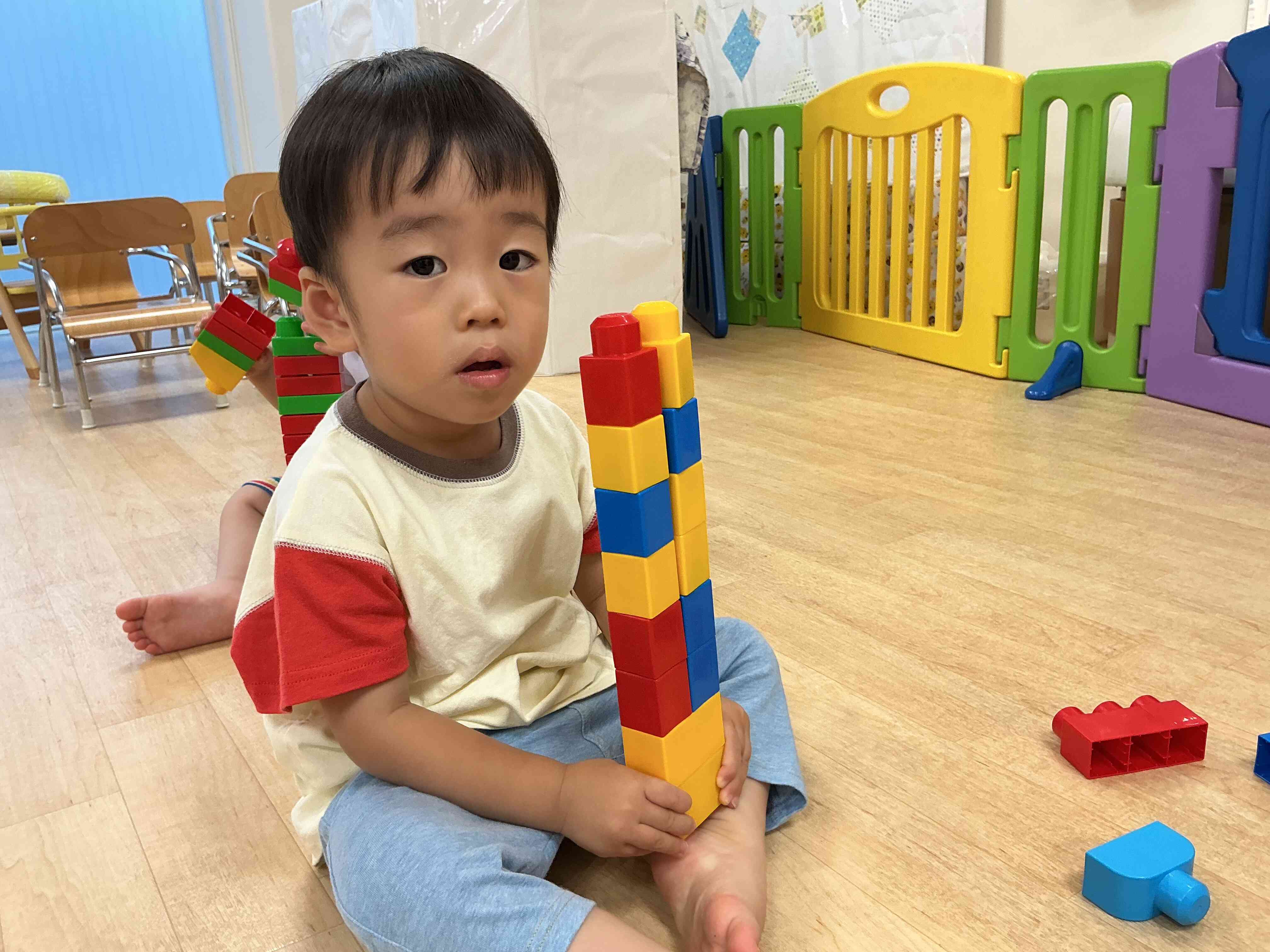 ブロックで作ったよ