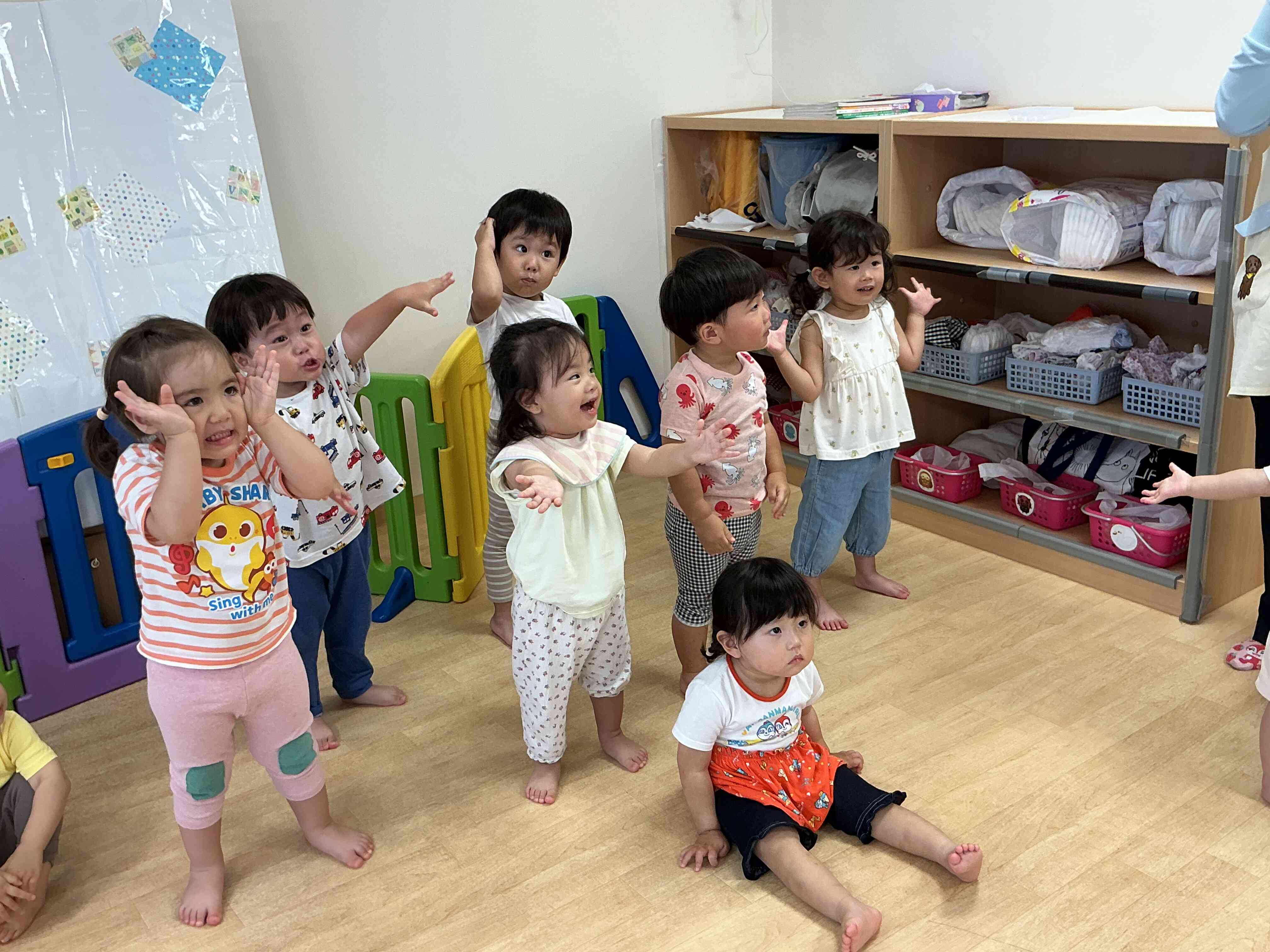 「ぴーかーぶー」みんな上手だね⭐︎