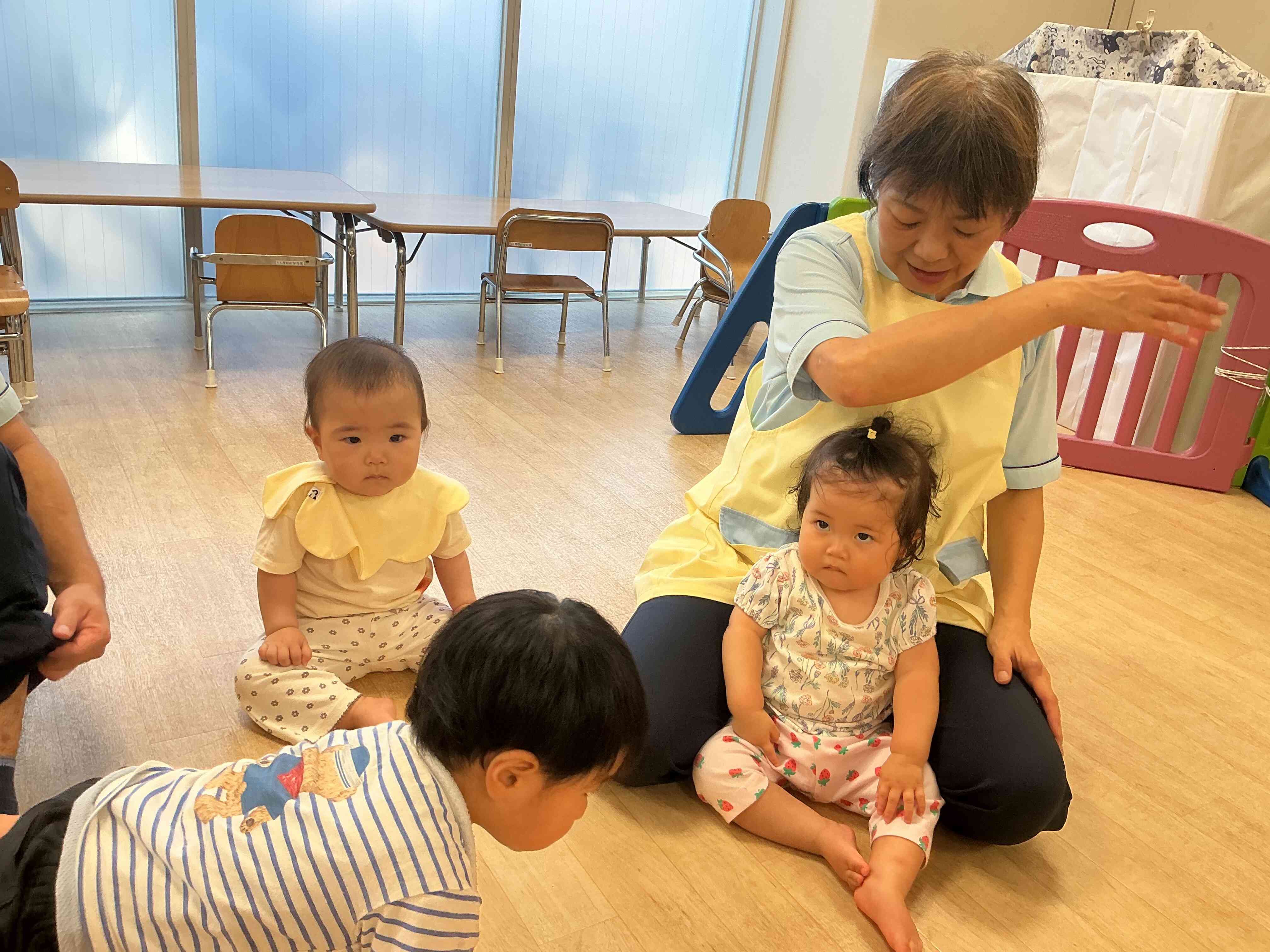 ひよこ組さんも一緒にしたよ☆
