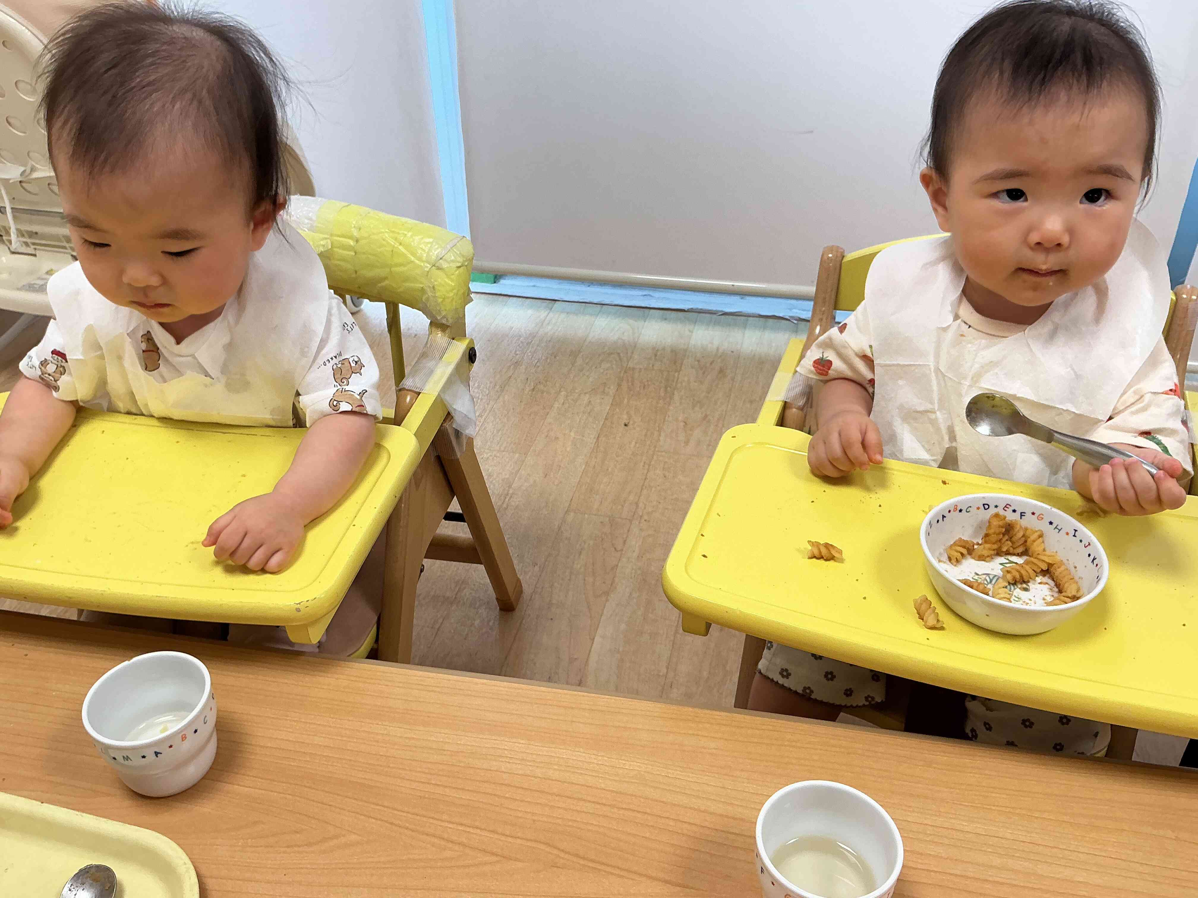 ひよこ組のみんなにも人気のきなこ味でした♩