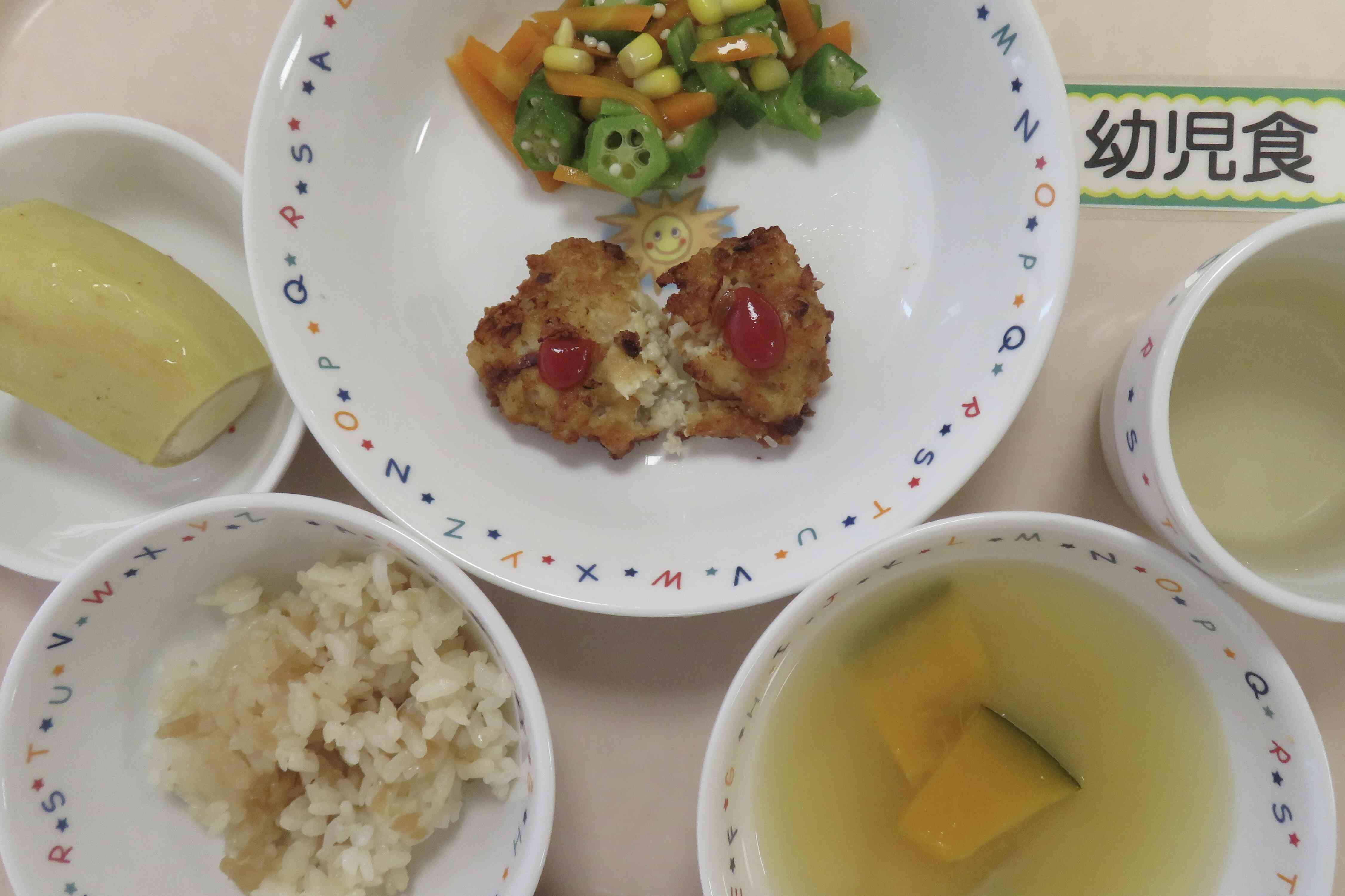 8月25日の幼児食