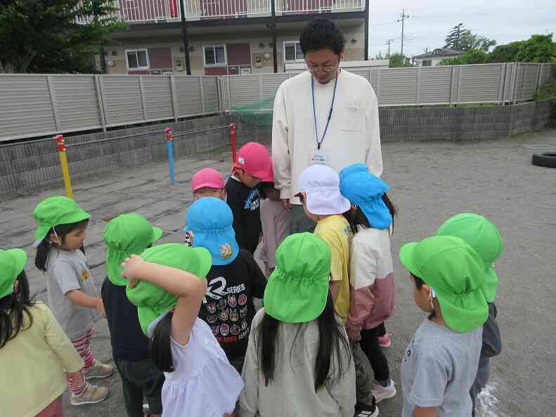 保育参加（きりん組：5歳児）