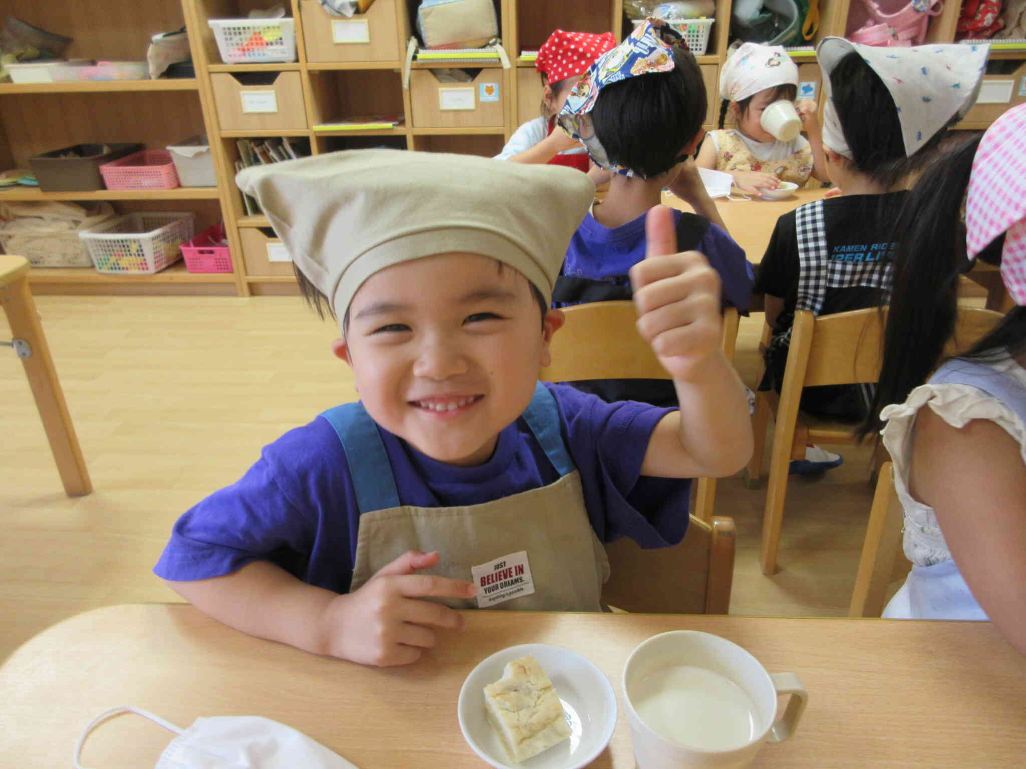 バナナケーキおいしい♪