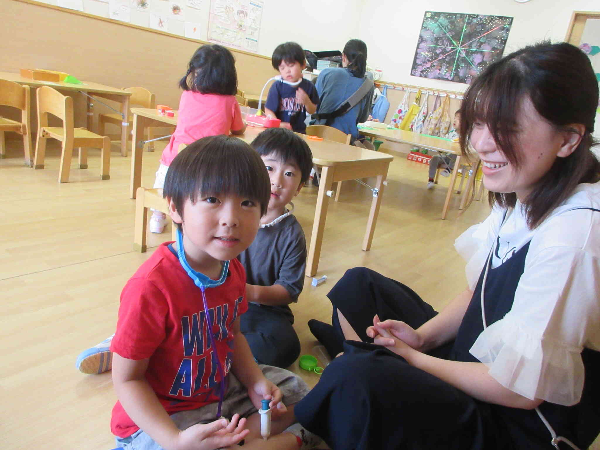 保育参加（りす組：3歳児）