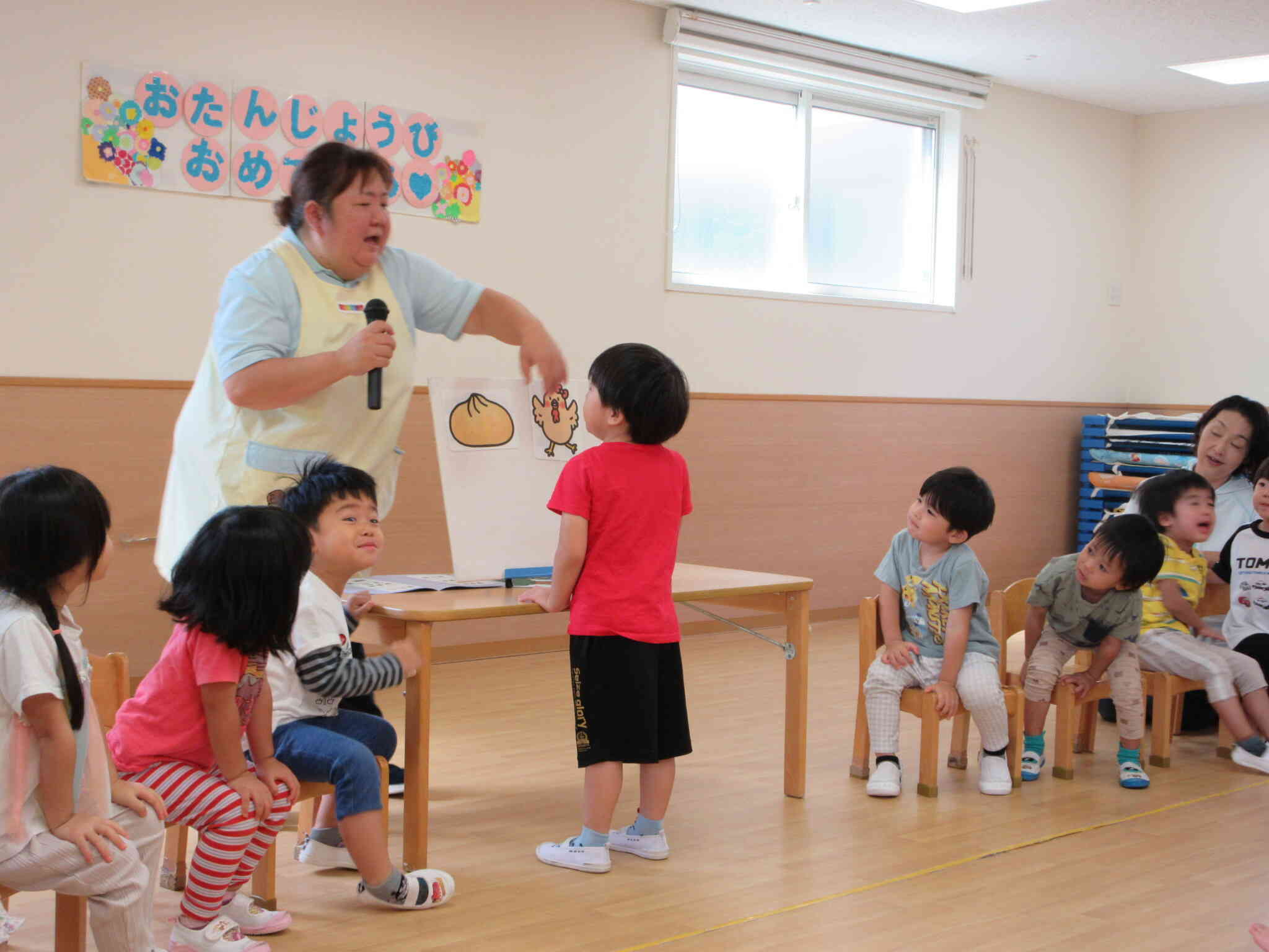 パネルシアター「どろろん忍者学校」