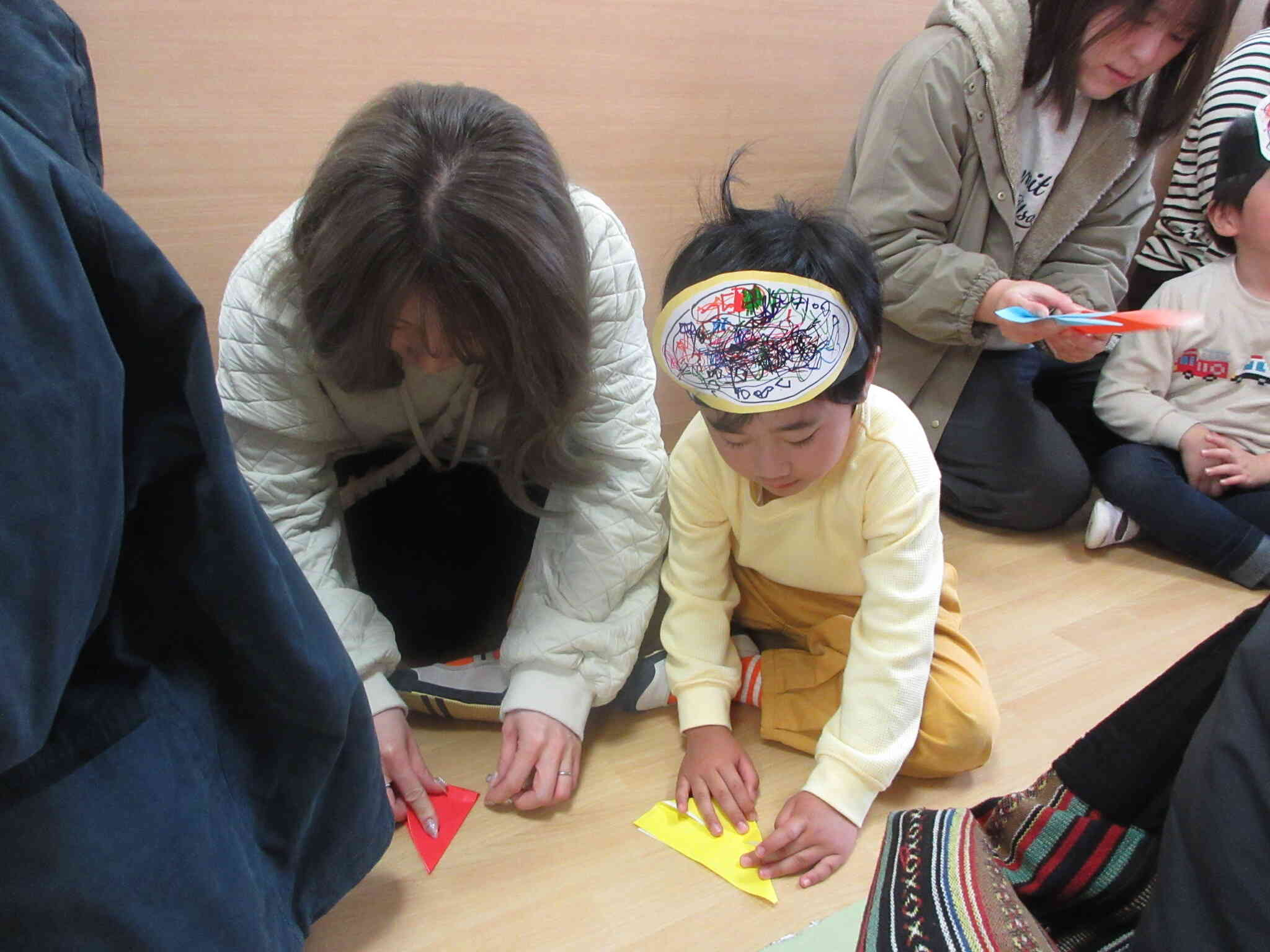 折り紙を折ろう！