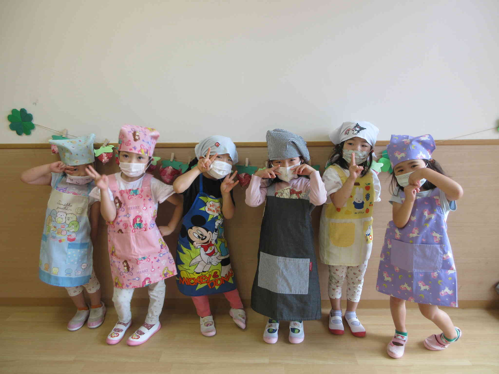 　　かわいいでしょ♪（4歳児）