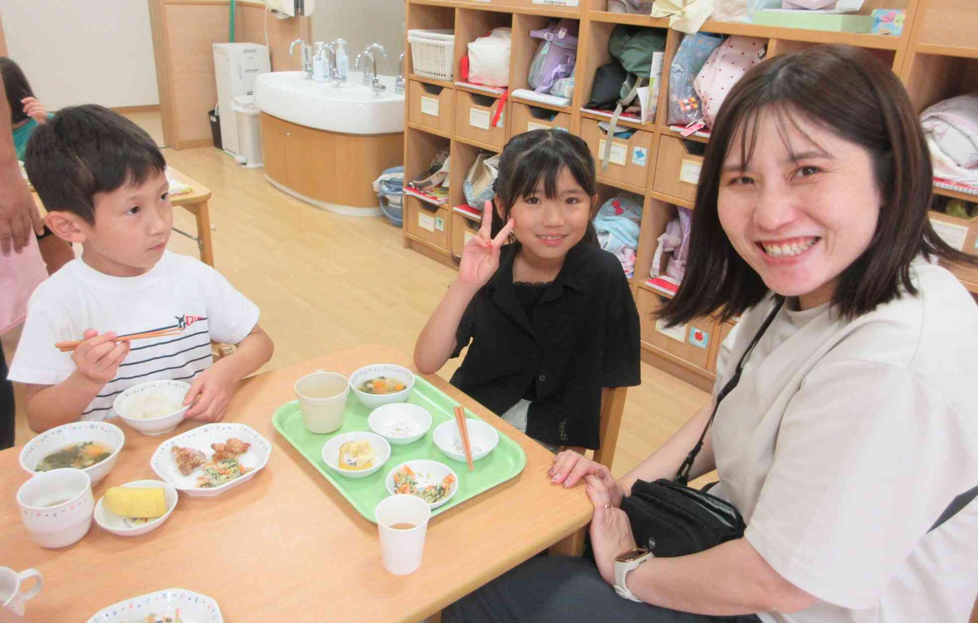 一緒にいただきます♪