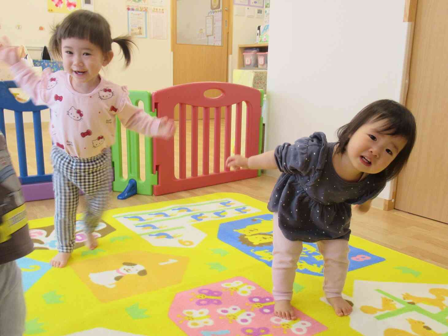ダンスダンス、上手でしょ☆