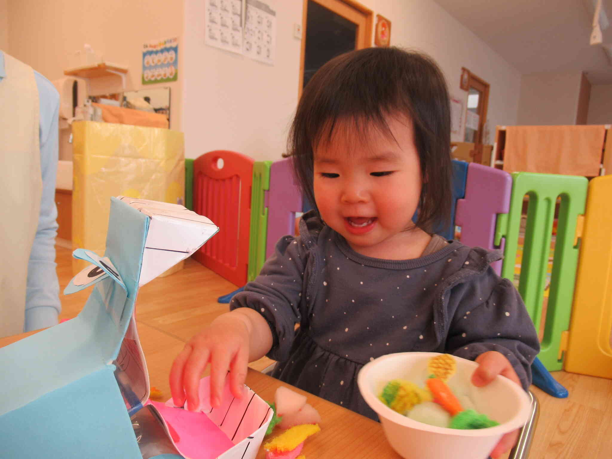 食育活動「よく噛んで」「歯磨き」