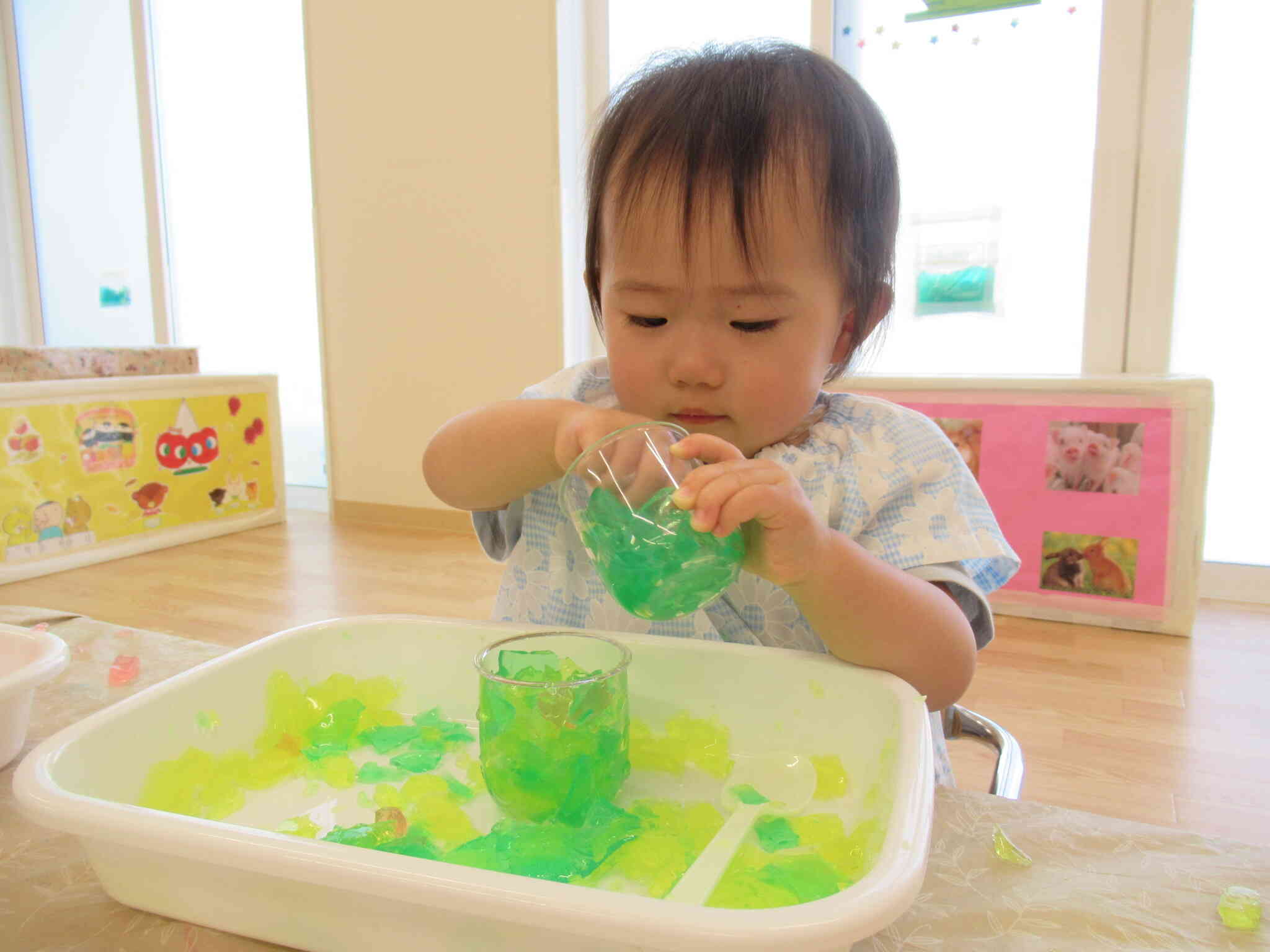 冷たくて気持ちいい～♪