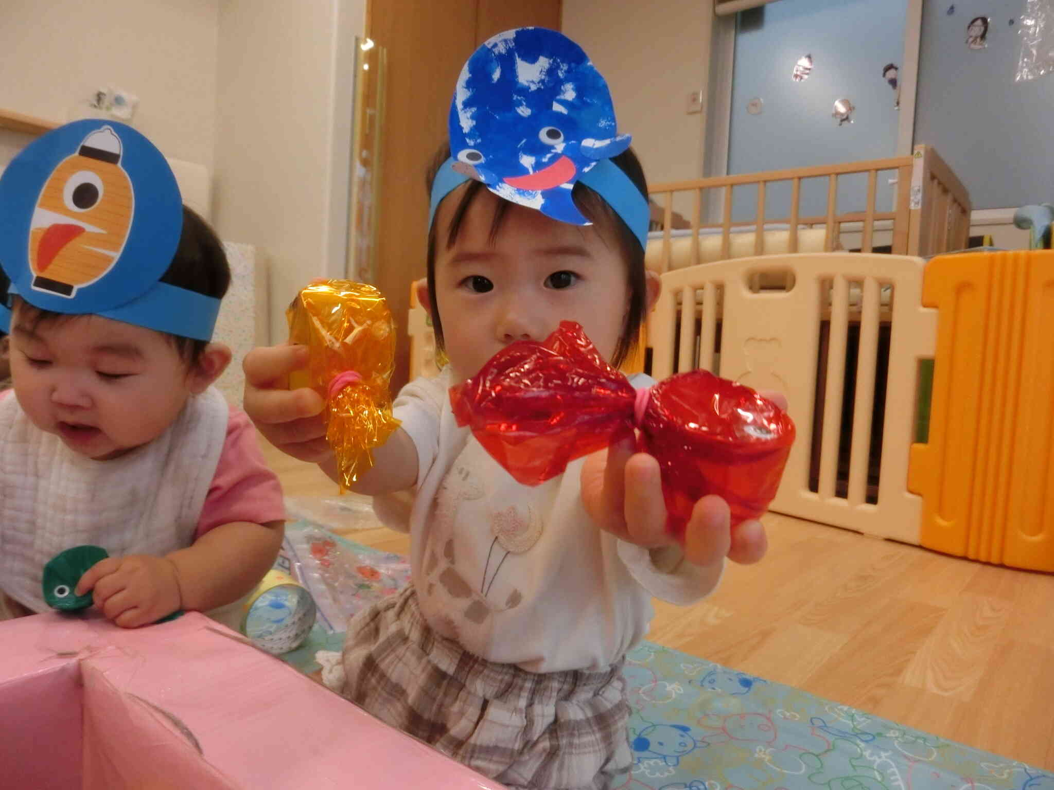 キラキラのお魚、みーつけた！