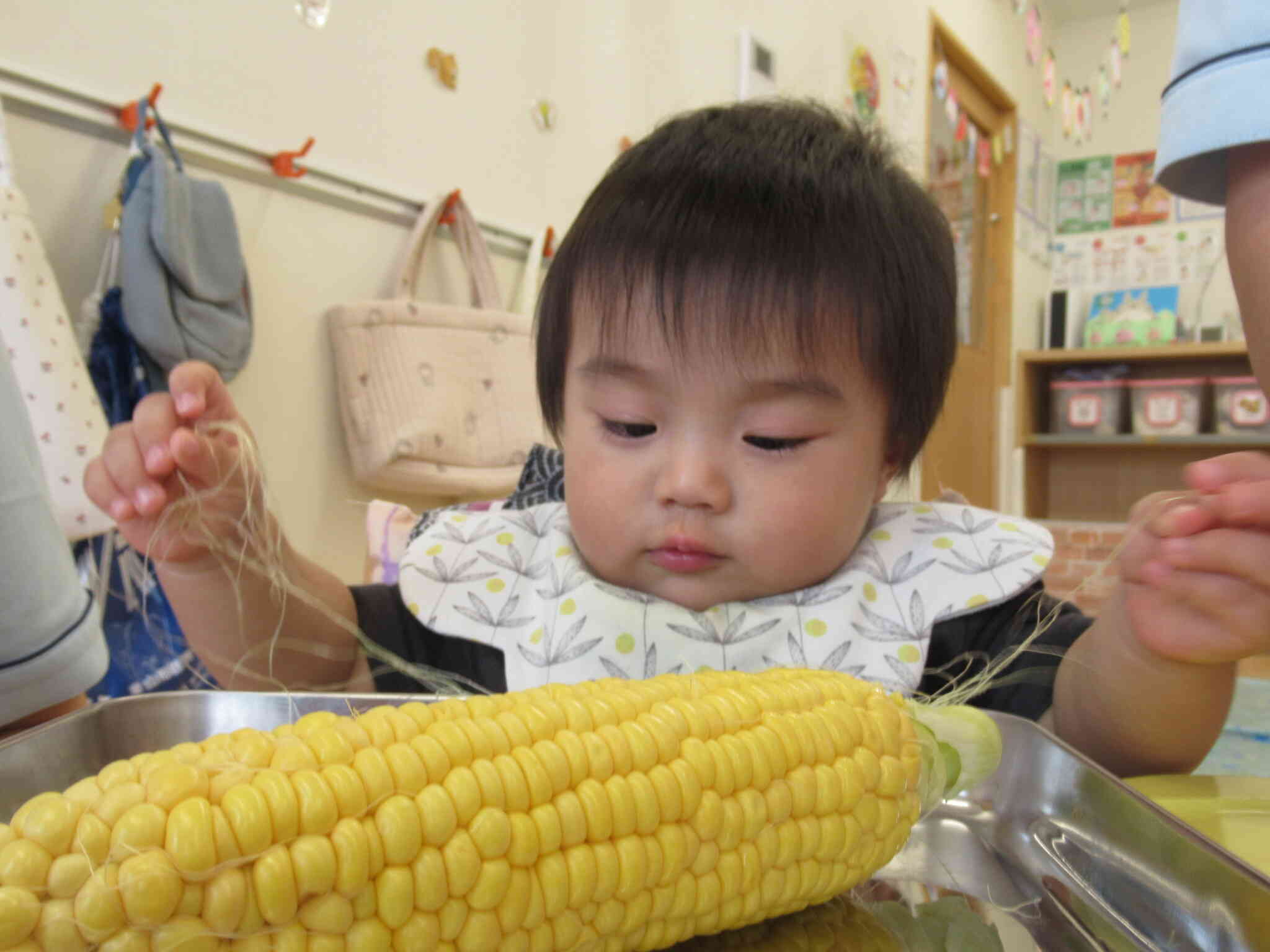 ながーいおひげ、不思議だね♪