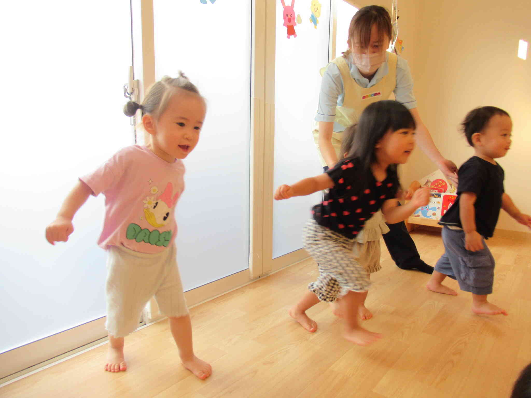 「よーい、どん！」