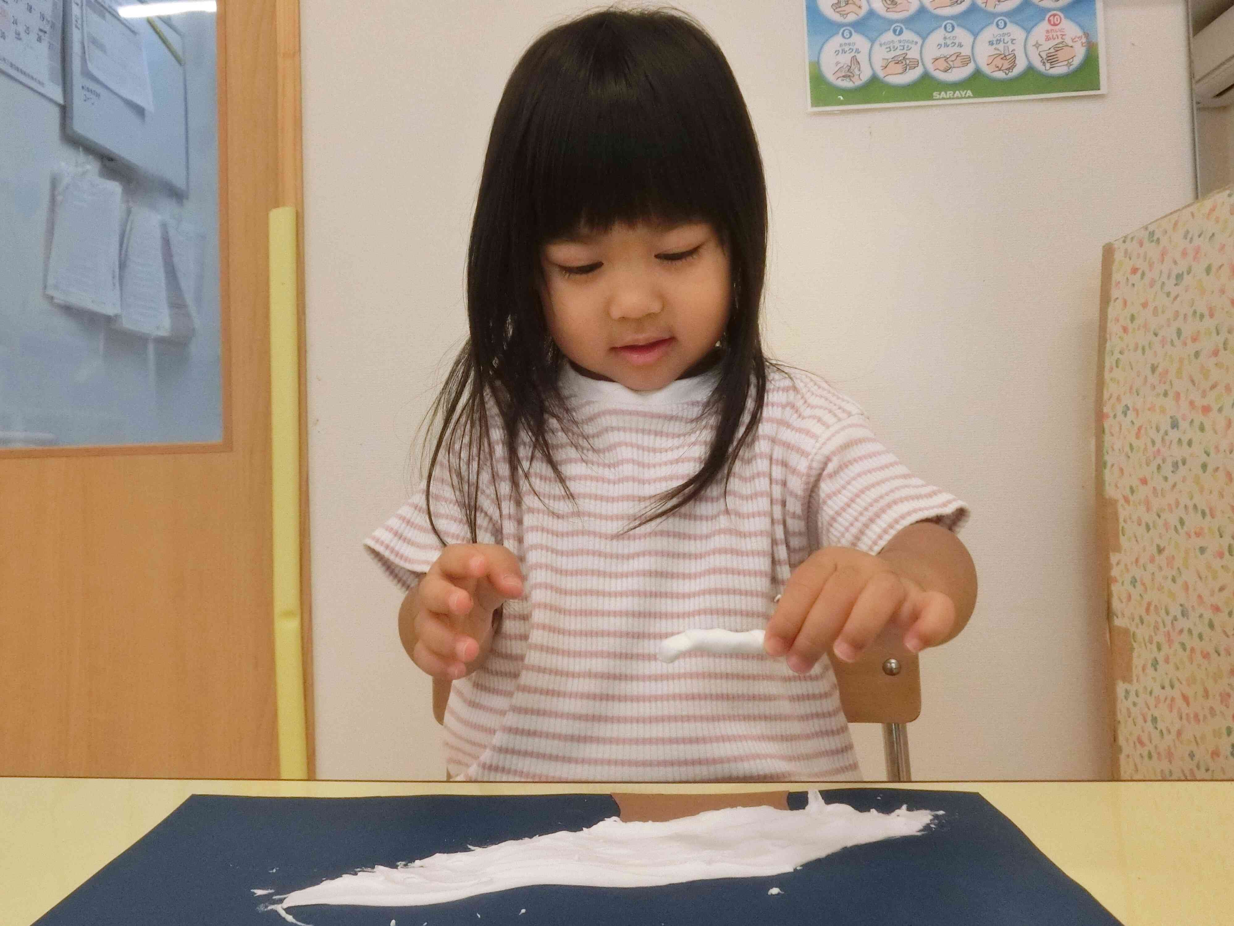 お月見製作～２歳児～